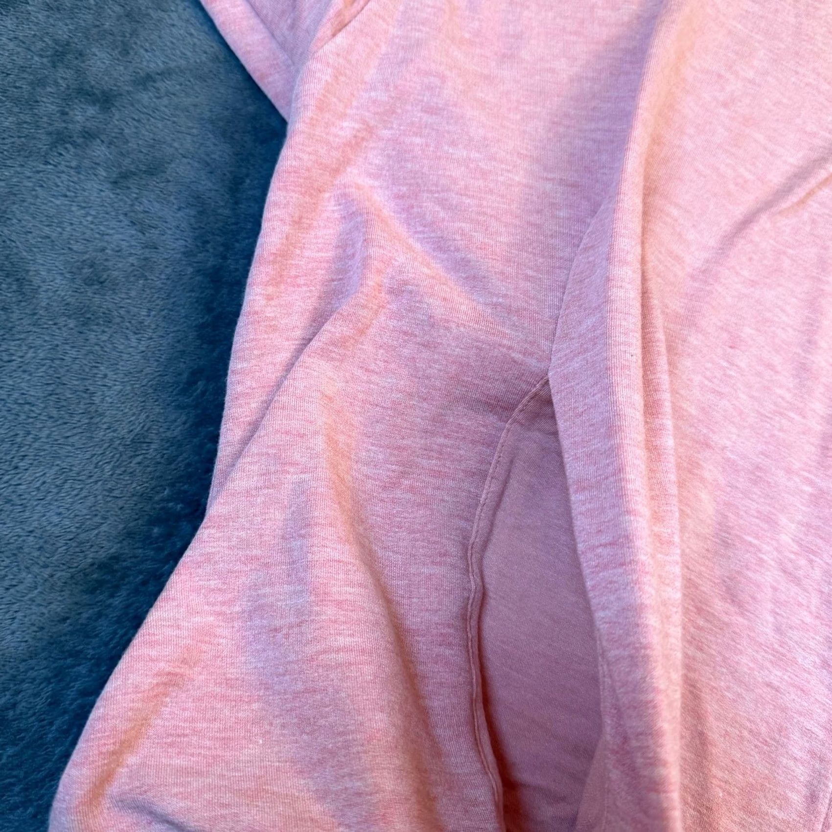Athleta Athleta Puravida Sweatshirt Womens L Pink Mock Neck Relaxed Fit Pockets Pullover Athleisure Loungewear Gym & Training Size L / US 10 / IT 46 - 4 Thumbnail