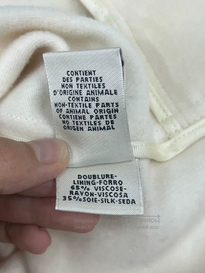Hermes Hermes White Leather Jacket Size XXS / US 00 / IT 34 - 6 Thumbnail