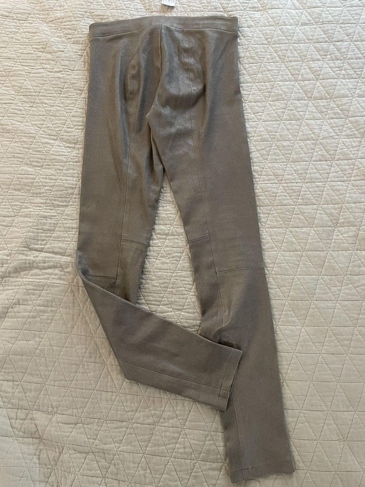 Vince Leather Stretch Legging Size 27" / US 4 / IT 40 - 5 Thumbnail