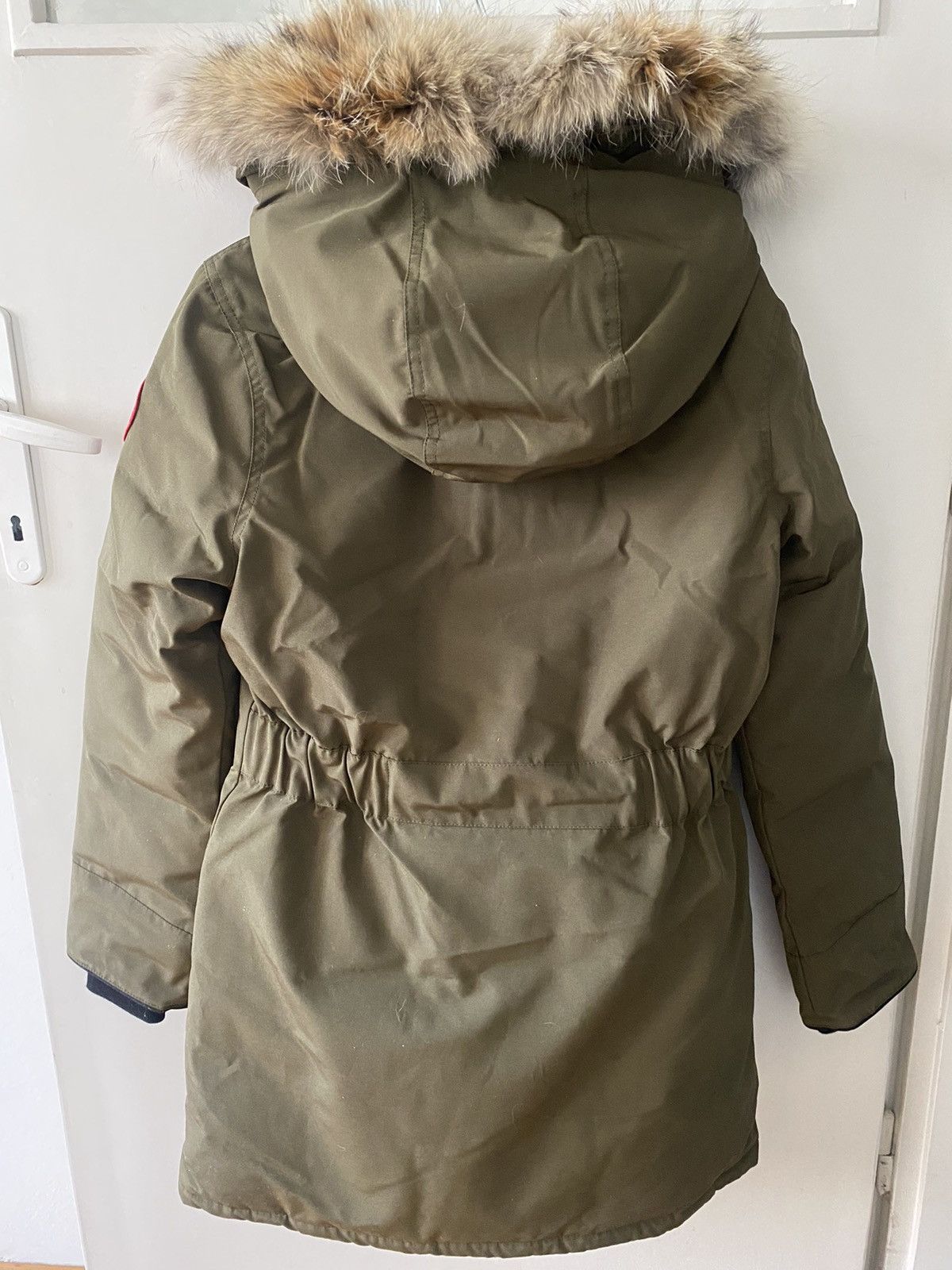Canada goose trillium parka military green clearance