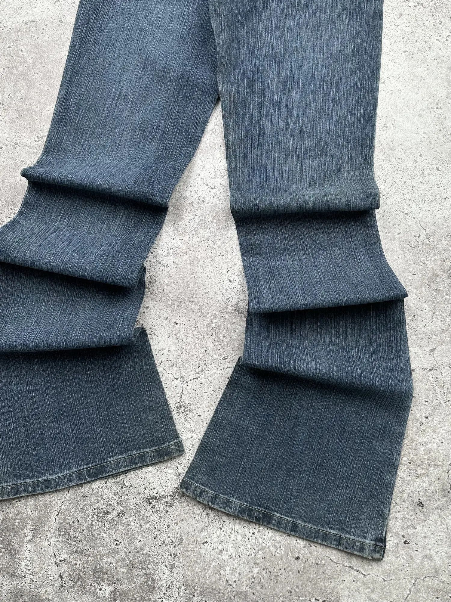 Japanese Brand Vintage Flare Jeans C333(V201) Size 25" / US 0 / IT 36 - 8 Thumbnail