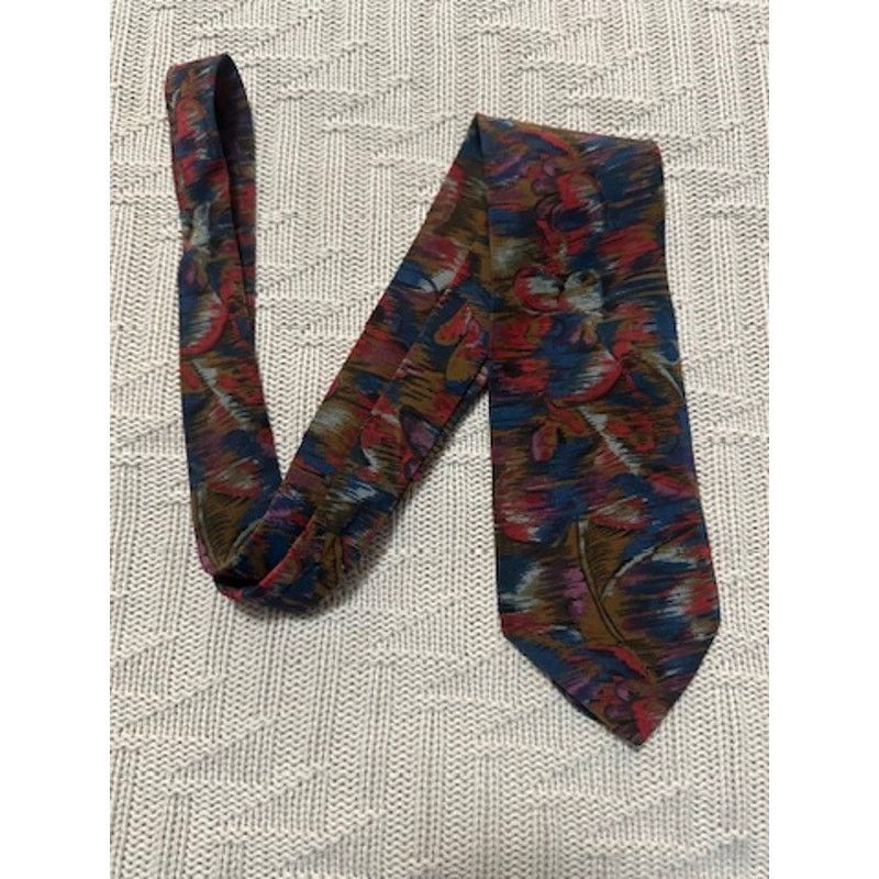 Fumagalli Fumagalli for Bergdorf Goodman abstract print silk tie Size ONE SIZE - 1 Thumbnail