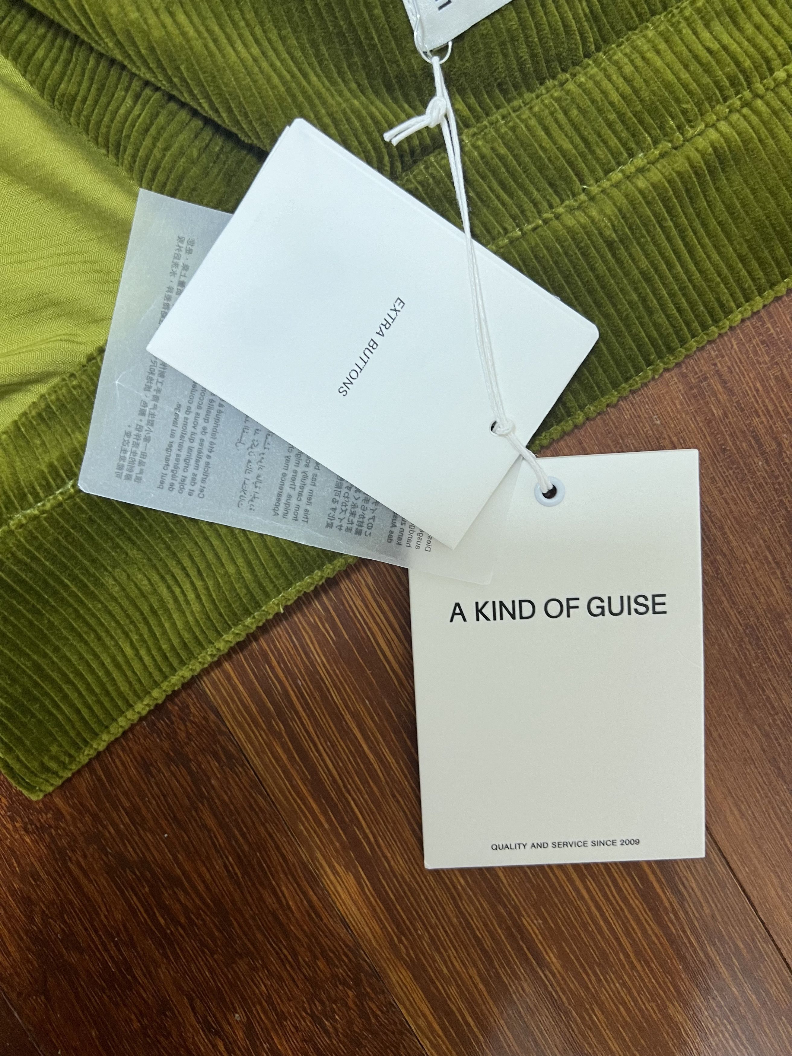A Kind Of Guise 💚 AW23 A Kind Of Guise Gusto Shirt Juicy Green Size US M / EU 48-50 / 2 - 15 Thumbnail