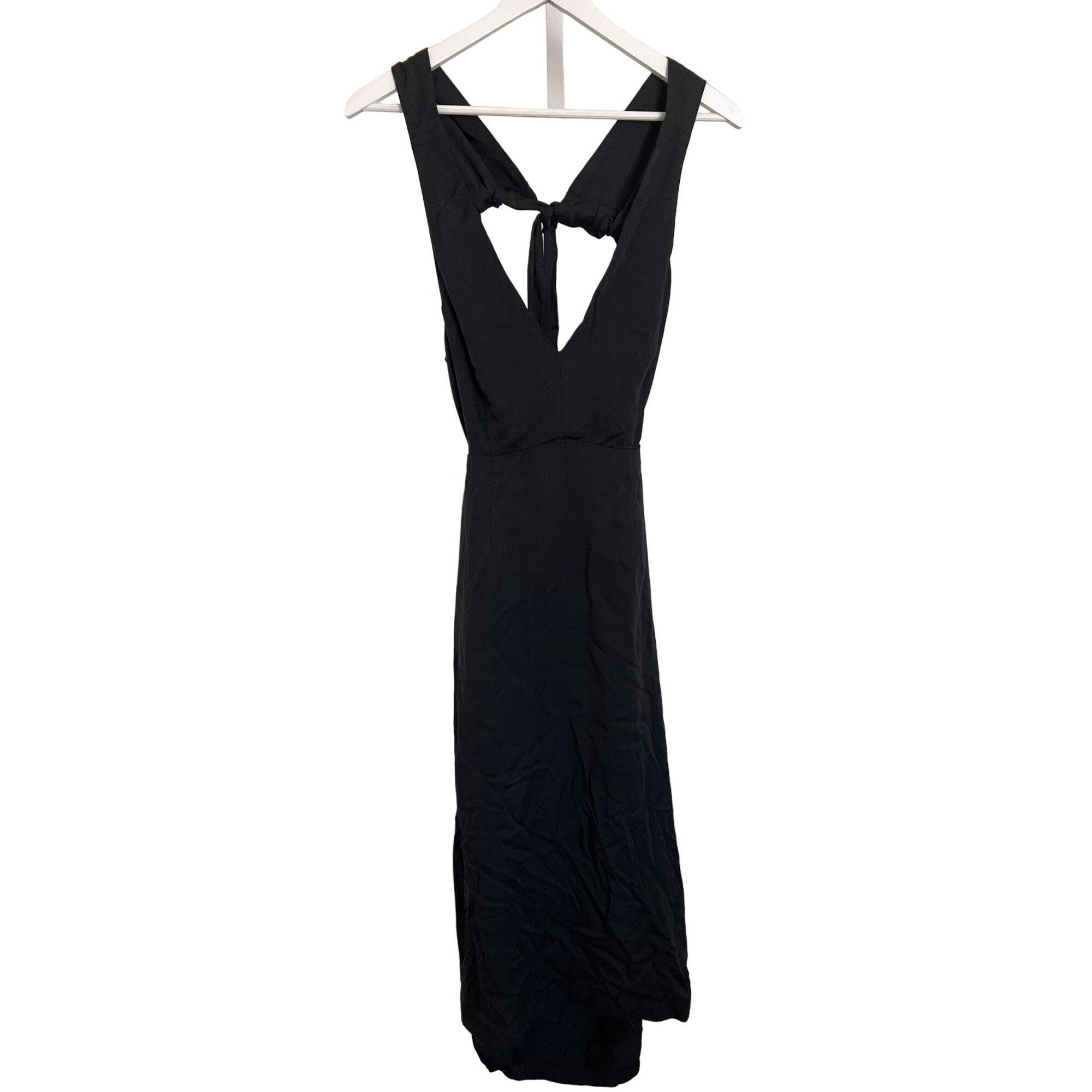 Anthropologie Anthropologie Sleeveless Deep-V Midi Dress Size XS / US 0-2 / IT 36-38 - 5 Thumbnail