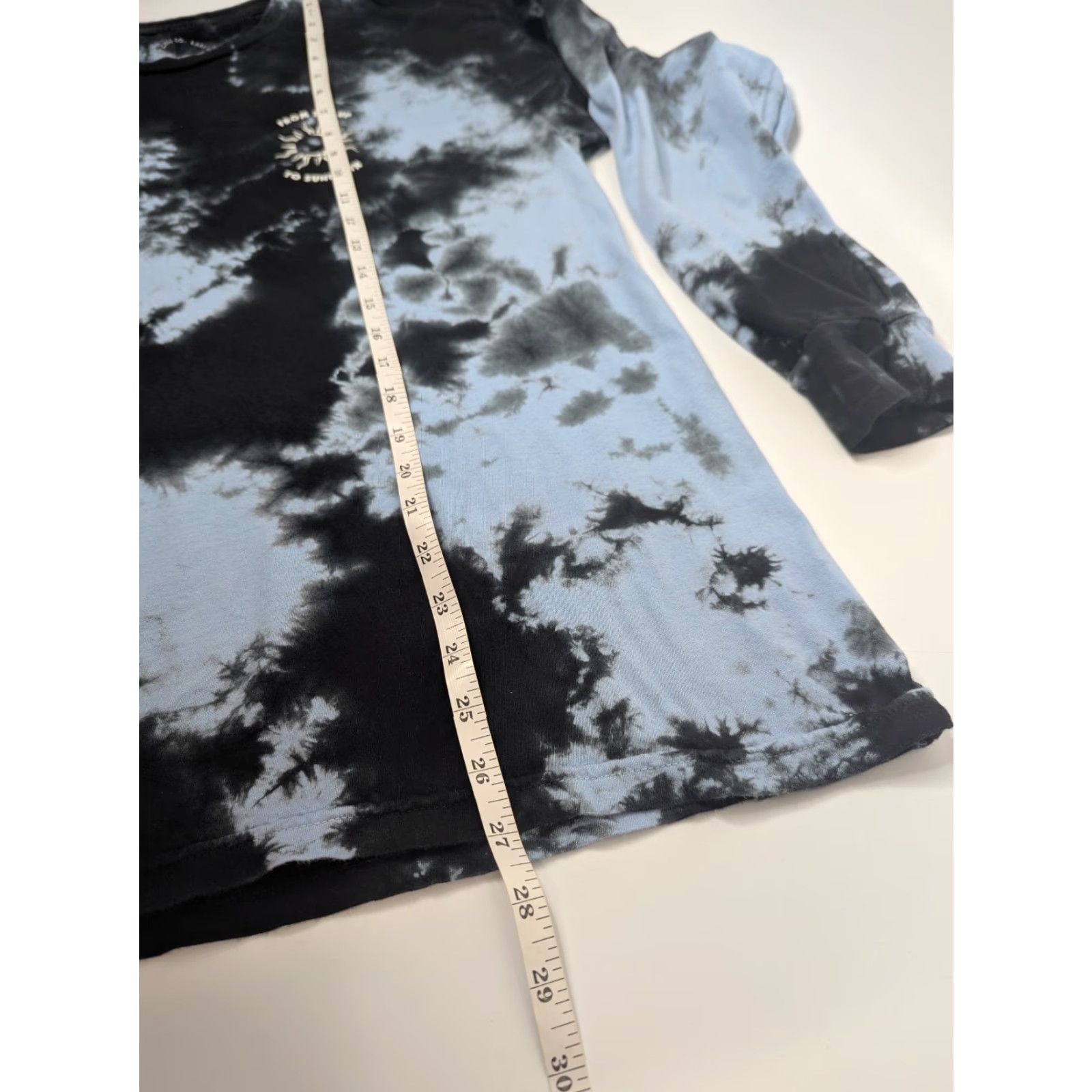 Vintage Last Call Co Shirt Mens Large Black Long Sleeve Tie Dye Skeleton Moon From Sun Up To Sundown Size US L / EU 52-54 / 3 - 6 Thumbnail