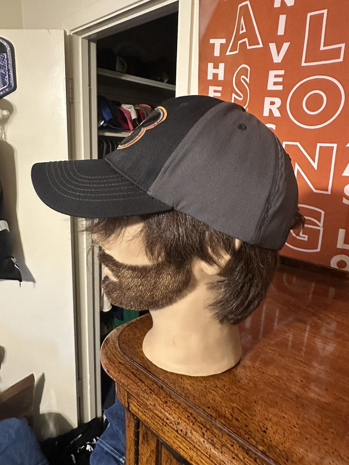 NFL × Vintage Vintage NFL cincinnati bengals “triple black” hat 00s Size ONE SIZE - 5 Thumbnail