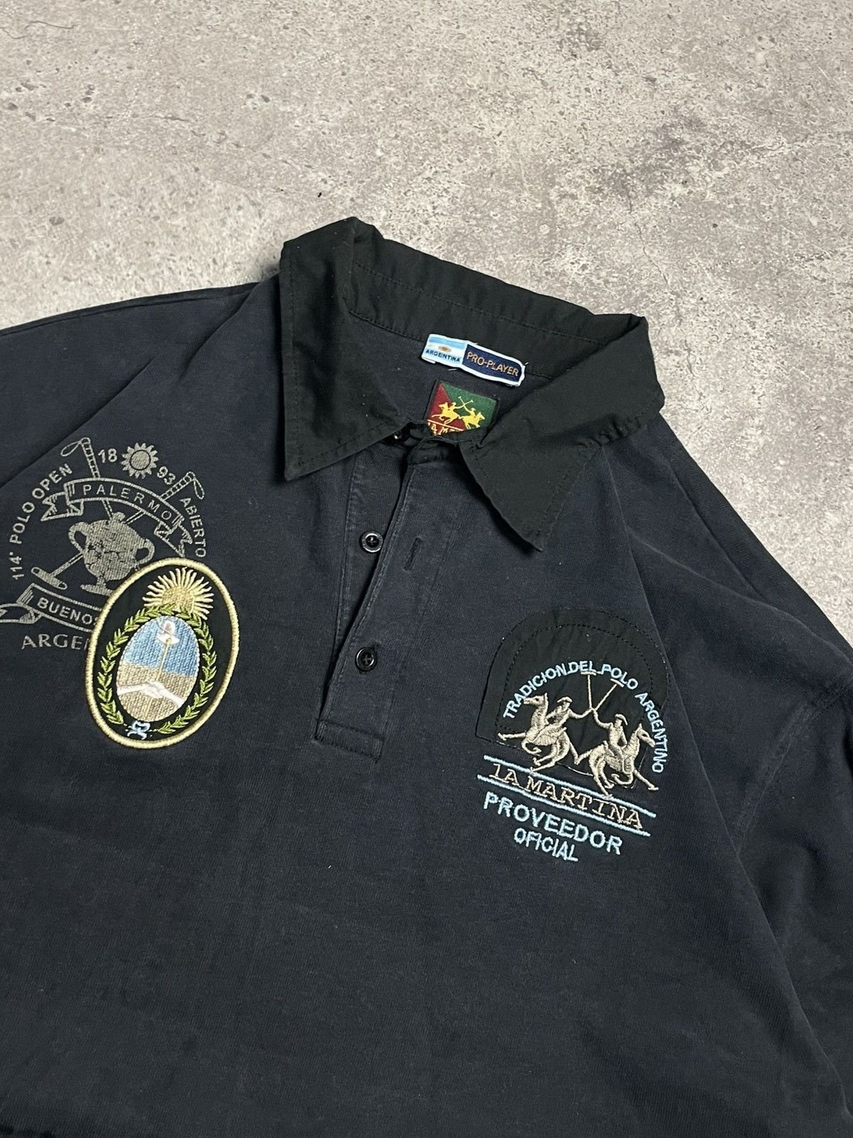 La Martina Vintage La Martina long sleeve rugby polo t shirt Size US XL / EU 56 / 4 - 6 Thumbnail