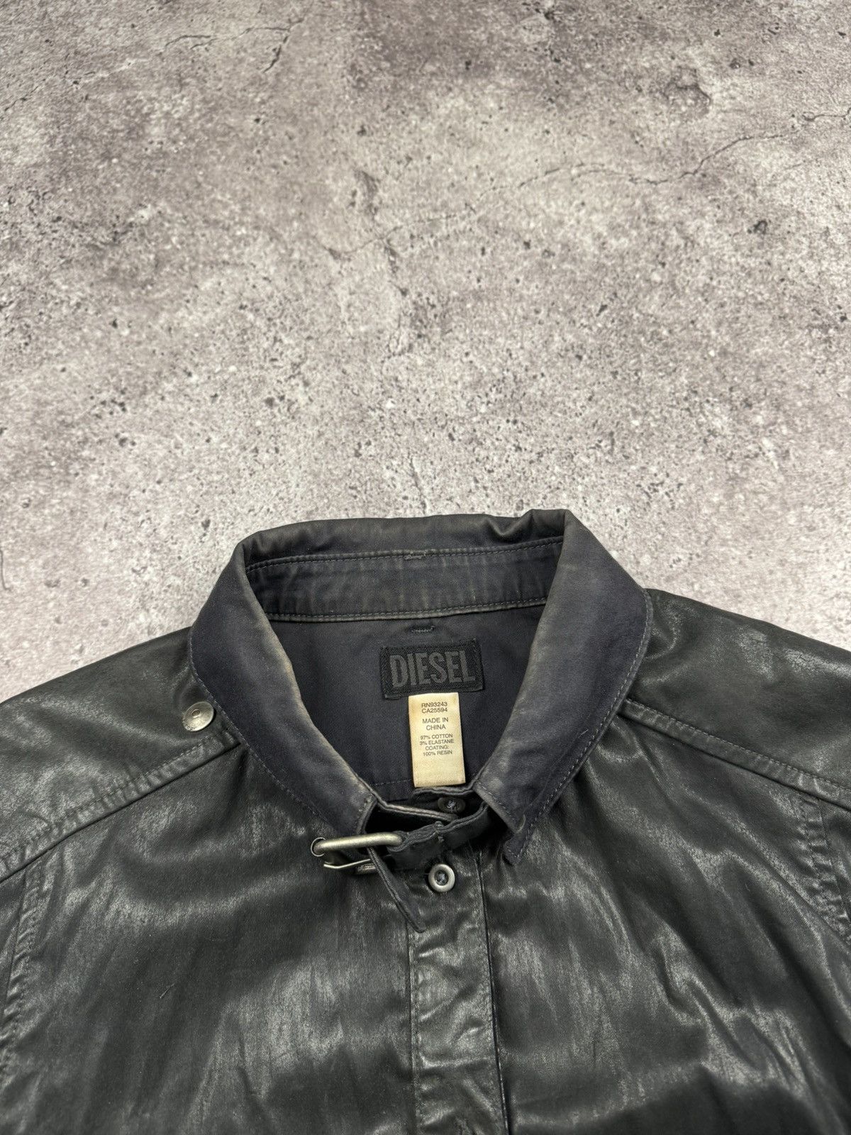 Diesel Diesel Junya Watanabe Style Buckle Collar Cropped Leather Size US M / EU 48-50 / 2 - 5 Thumbnail
