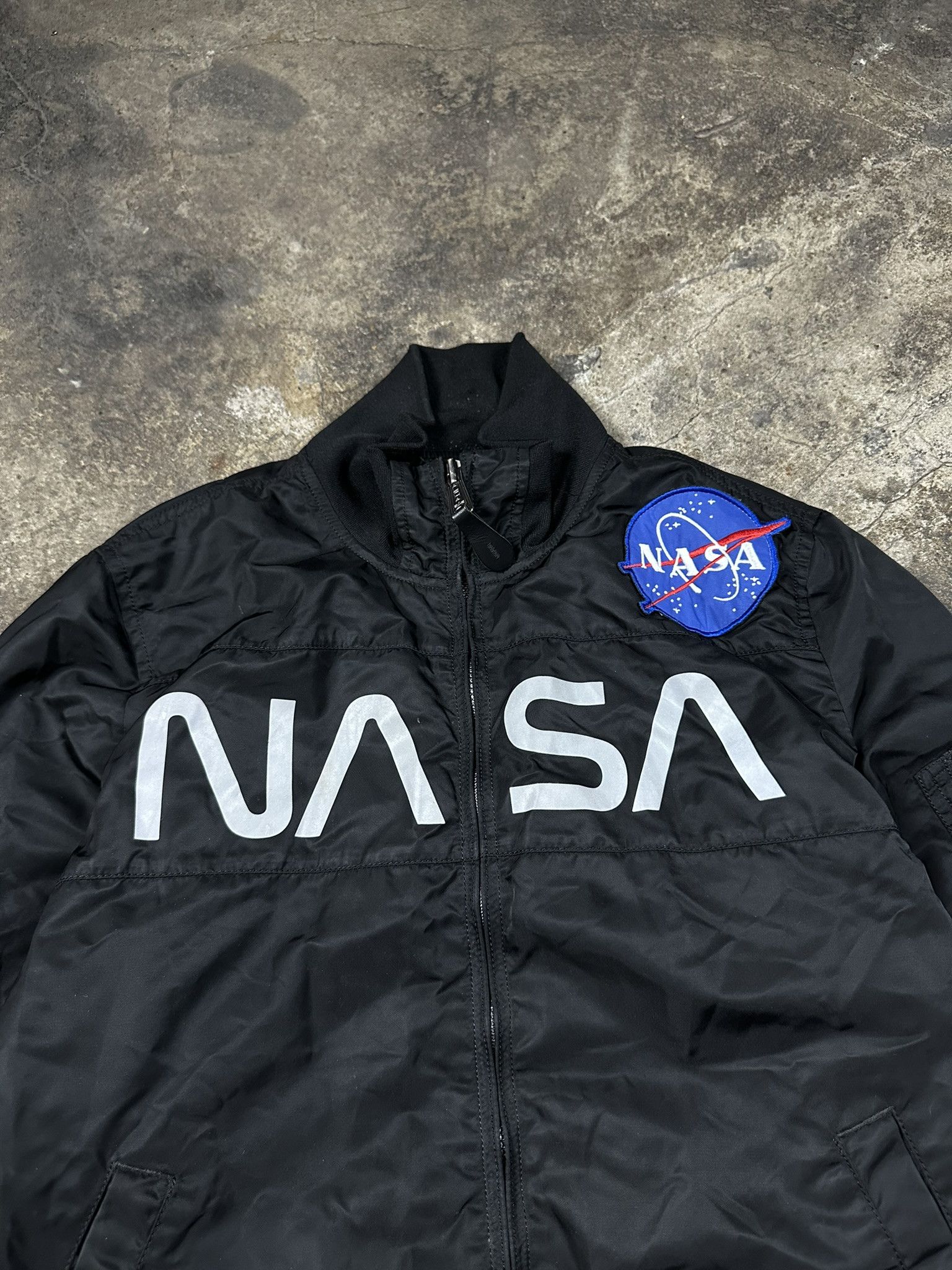 Alpha Industries Alpha Industries x NASA Nylon Bomber Jacket Size US M / EU 48-50 / 2 - 2 Thumbnail