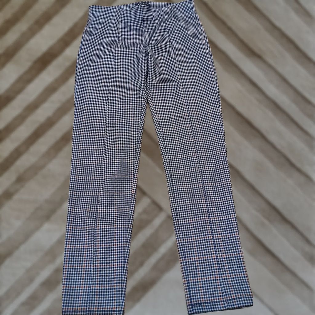 Sanctuary Sanctuary Women's Dress Pants - XS - Plaid - High Rise - Regular - Multicolor Rayon Pants Size 26" / US 2 / IT 38 - 1 Thumbnail