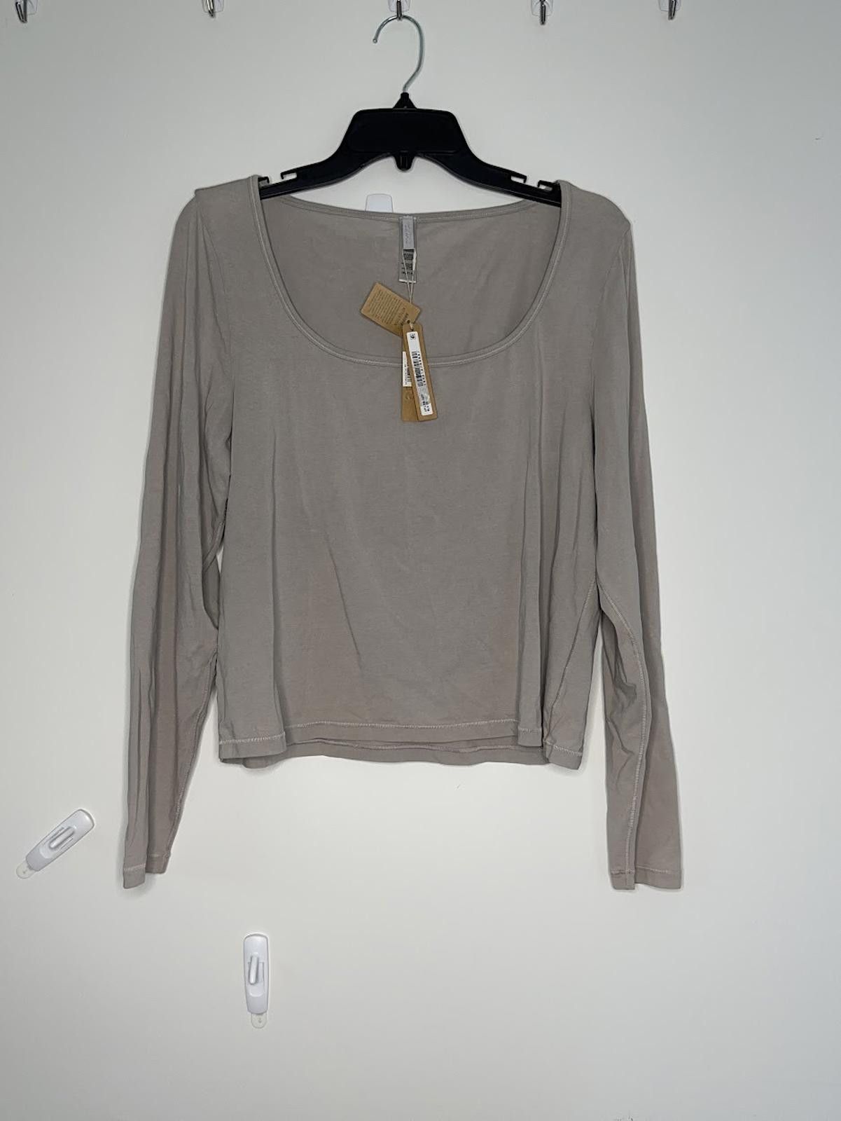 Swims NWT SKIMS Scoop Neck Crop Top - Sz. 3X Size 3XL / US 20-22 - 2 Thumbnail