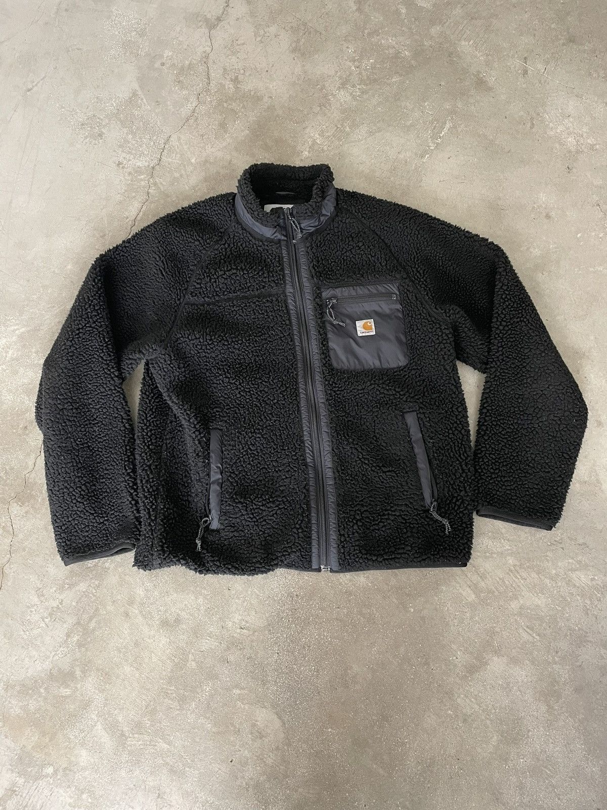 Carhartt Wip Black Prentis Liner Jacket Size US L / EU 52-54 / 3 - 1 Thumbnail