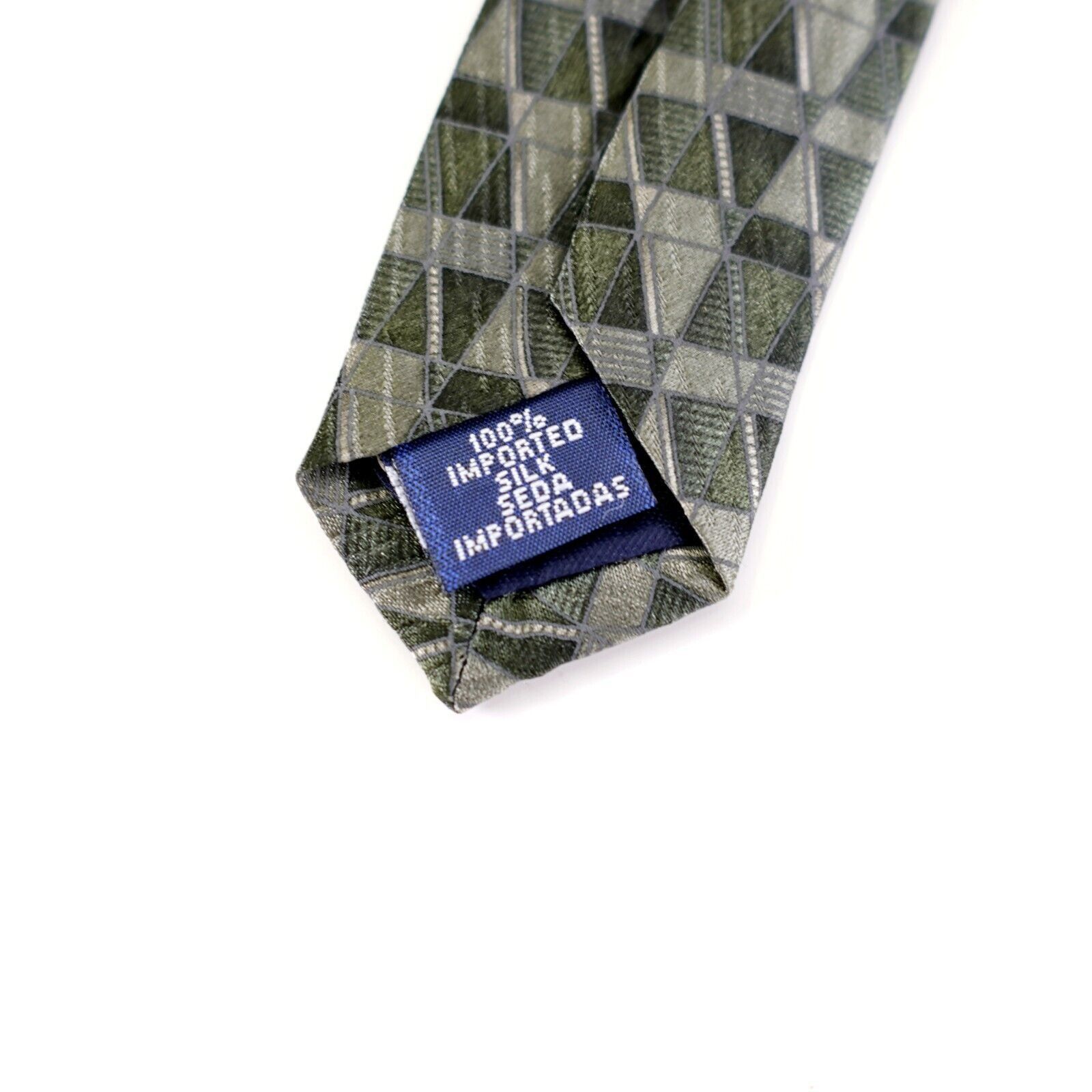 Zylos George Machado George Machado Zylos Gold Geometric Print Green Short Wide S Size ONE SIZE - 4 Thumbnail