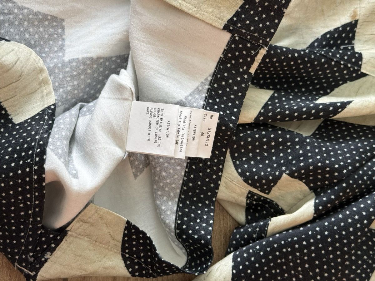 Maison MIHARA YASUHIRO Maison Mihara Yasuhiro Drunker's Path Shirt 'Black' Size US XXS / EU 40 - 7 Thumbnail
