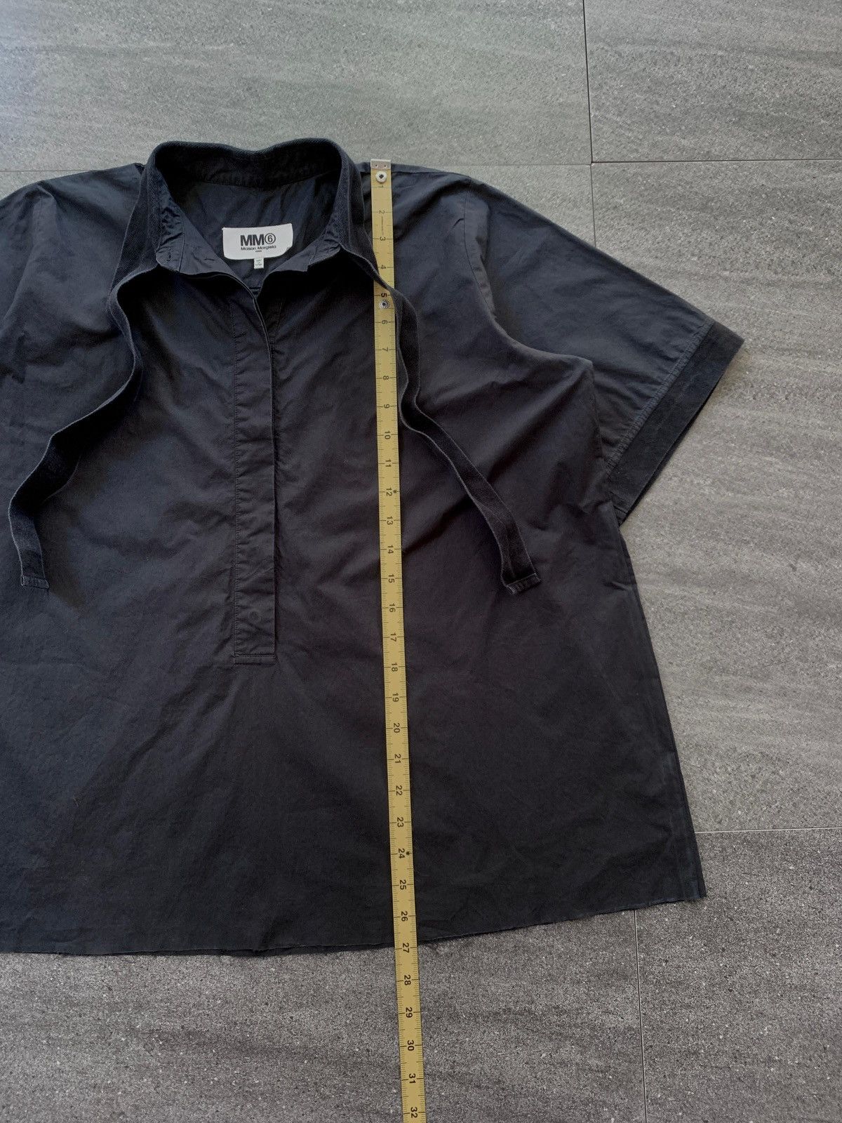 Maison Margiela FREE TAX! MM6 Ribbon Collared Shirt Size US M / EU 48-50 / 2 - 10 Thumbnail