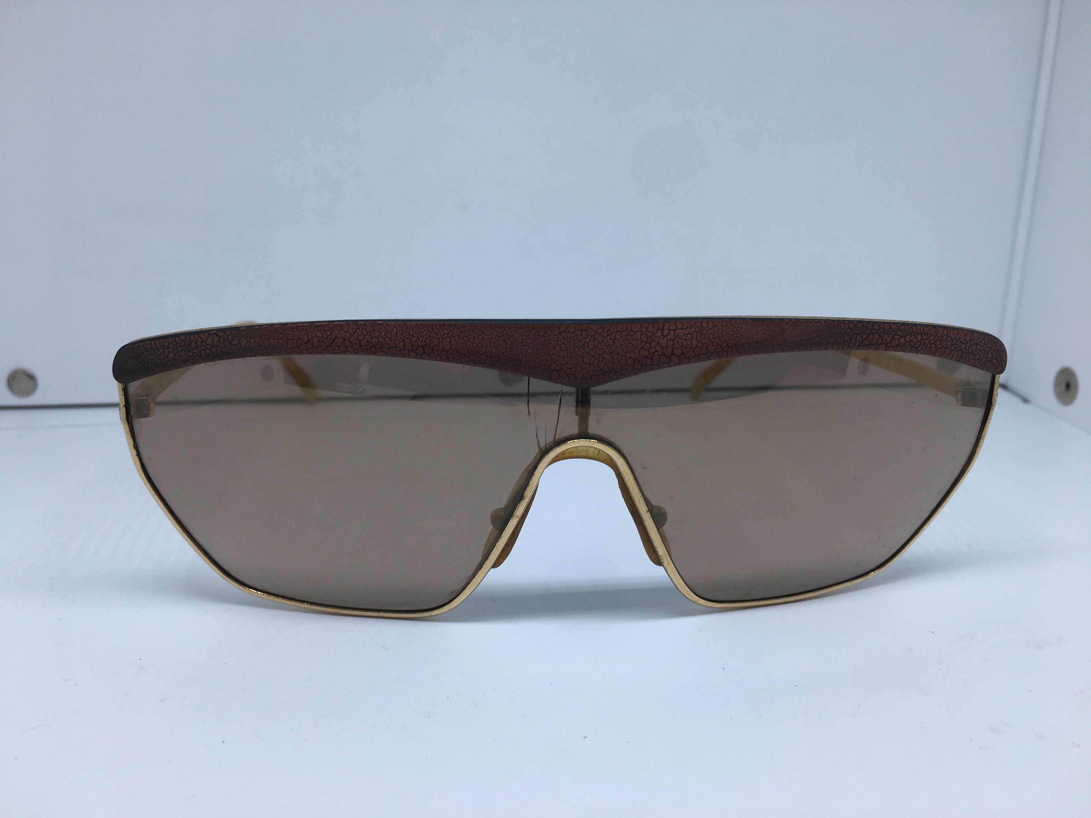 Vintage Vintage HELENA RUBINSTEIN HR 9-03 Oversize Sunglasses France Size ONE SIZE - 2 Thumbnail