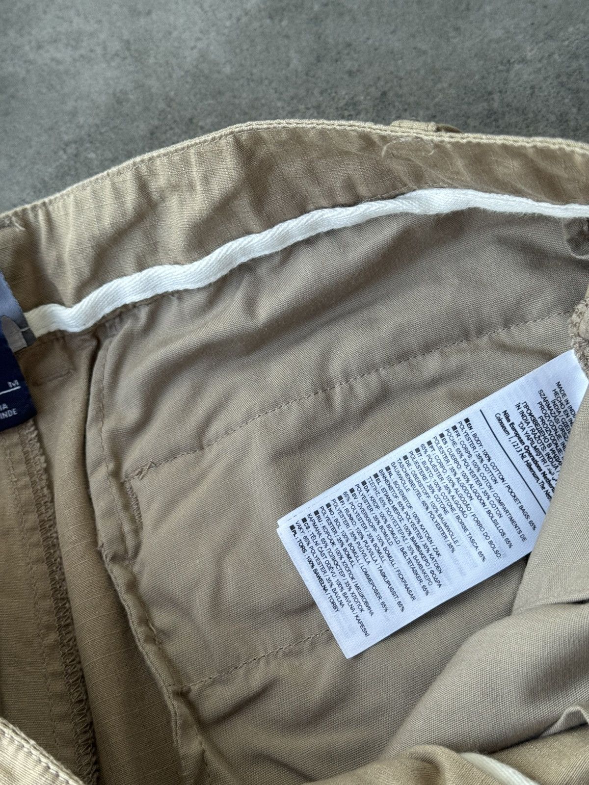 Nike Y2K Nike Cargo Vintage Shorts Beige Faded Multi Pocket Japan Size US 32 / EU 48 - 6 Thumbnail