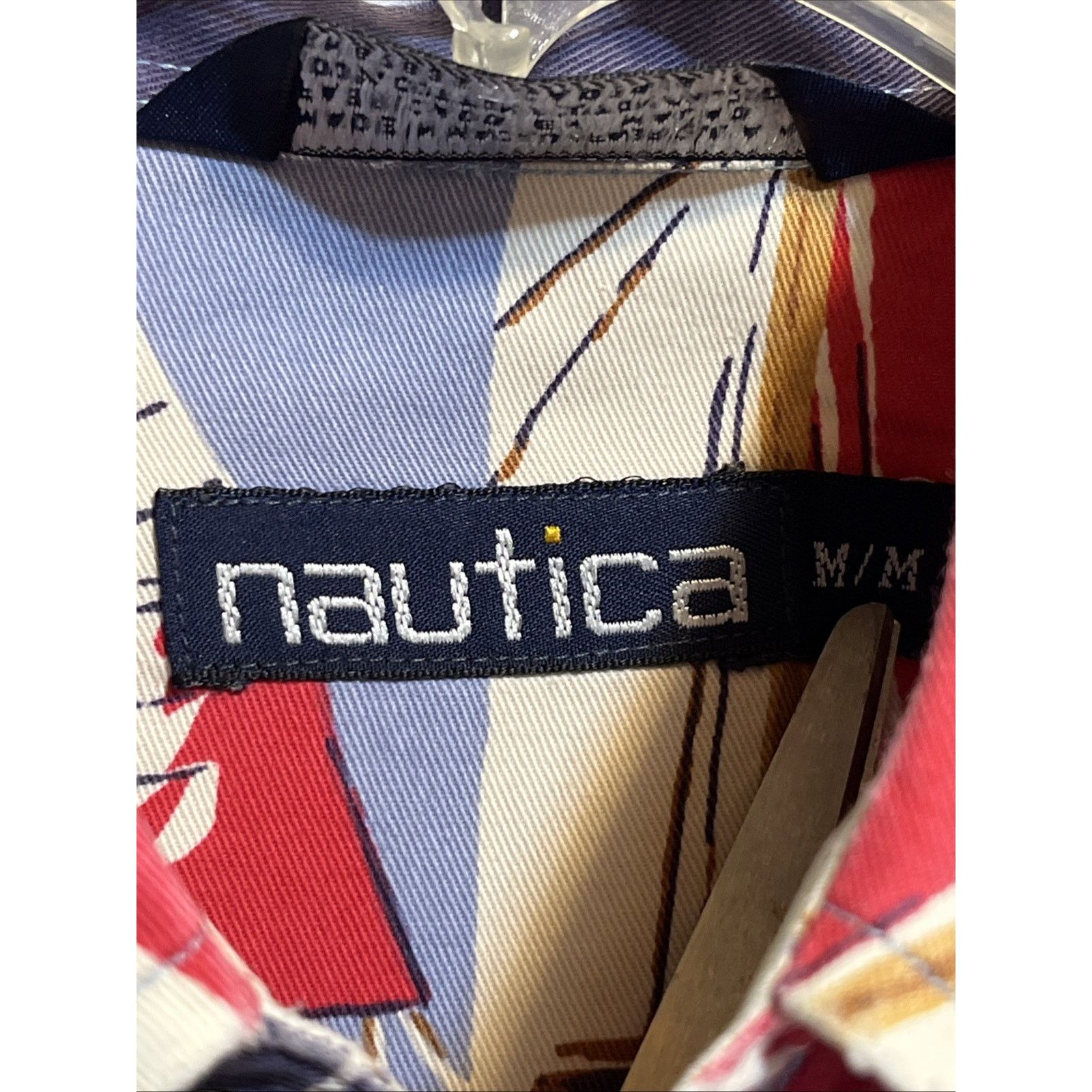 Nautica Nautica Vintage Shirt Mens M Sailboat Button Up Short Sleeve Size US M / EU 48-50 / 2 - 3 Thumbnail