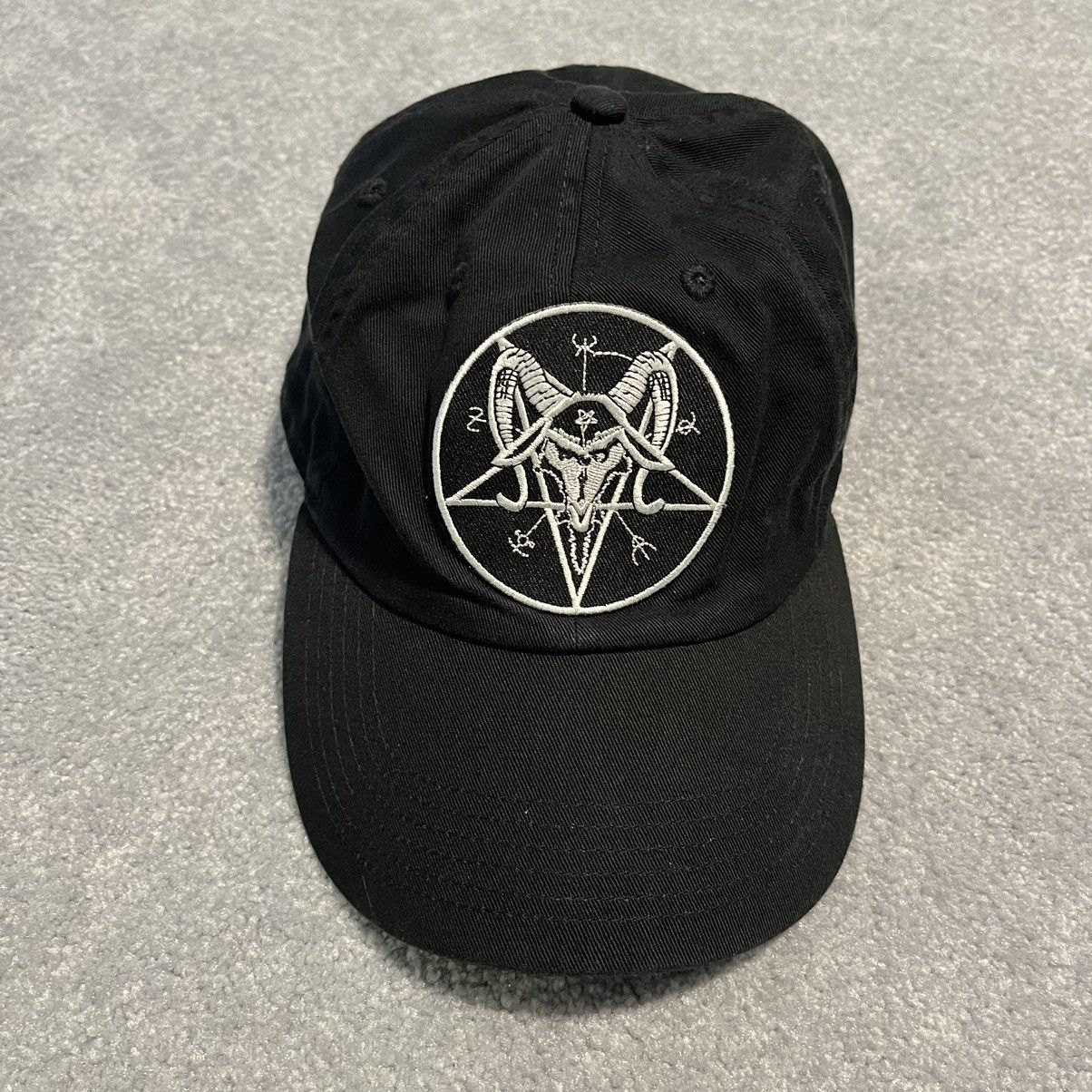 Vintage Vintage Papanomaly Satanic Pentagram Symbol Logo Dad Hat Size ONE SIZE - 1 Thumbnail