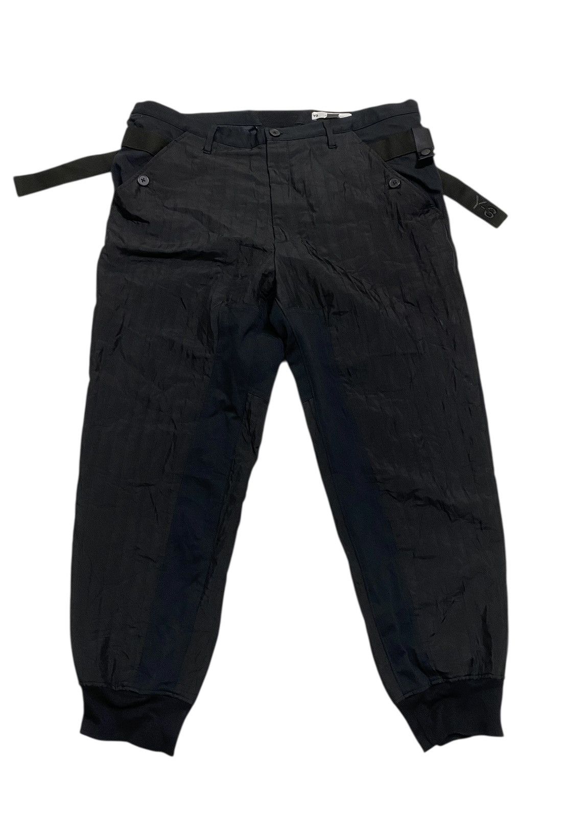 Yohji Yamamoto Y-3 Yohji Yamamoto X Adidas Quilted Pants Size US 38 / EU 54 - 1 Thumbnail