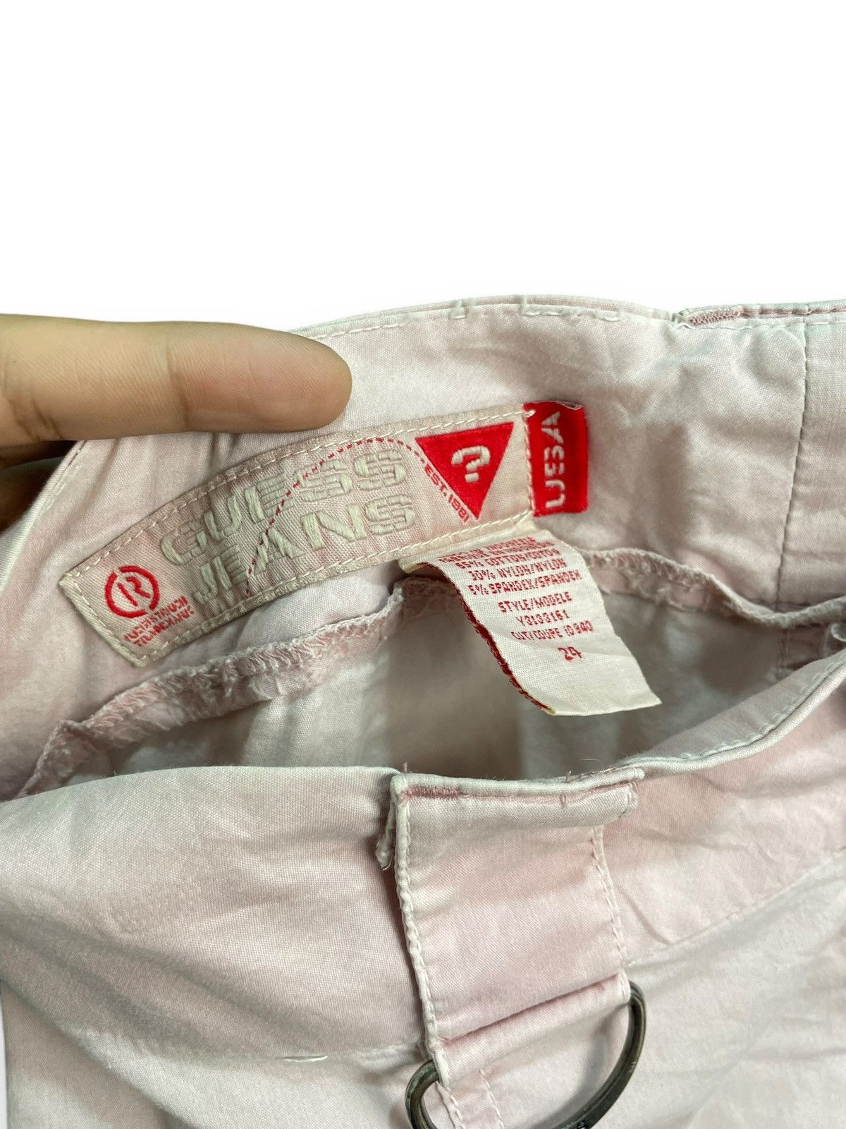 Guess × Vintage Guess Jeans Y2K Style Pants Size 29" - 5 Thumbnail