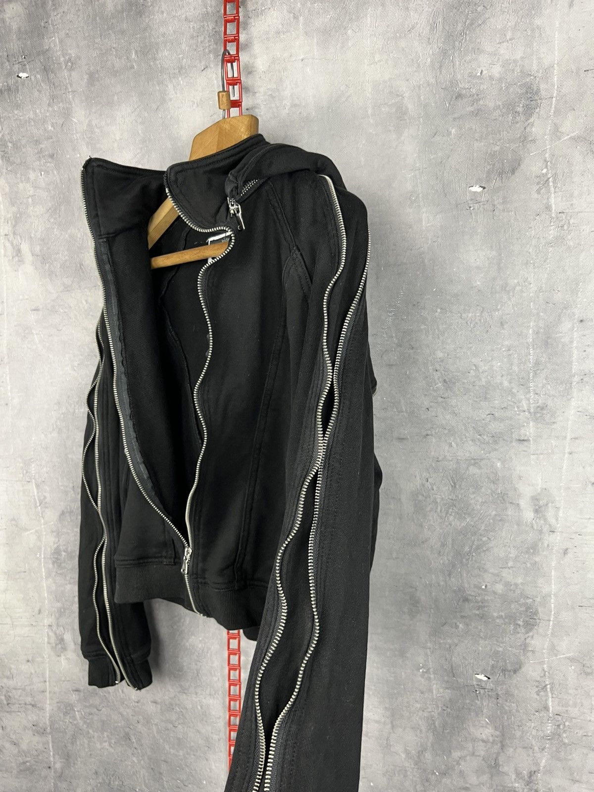 Japanese Brand SrrySora Ziperior Zip Up Hoodie With Removable Hood - Size S Size US S / EU 44-46 / 1 - 6 Thumbnail