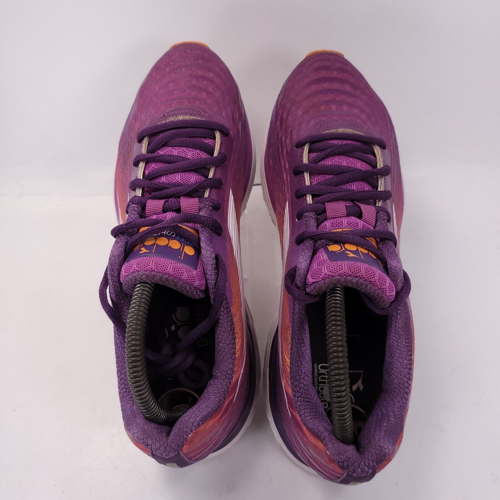 Diadora Diadora Mythos Fly 3 Shoe Women Size 8.5 175625 Purple White Size US 8.5 / IT 38.5 - 4 Thumbnail