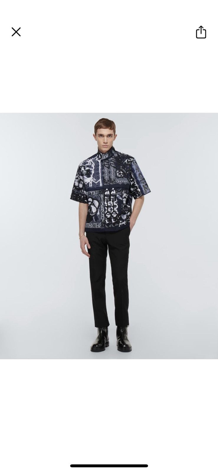 Givenchy Givenchy Bandana short sleeve t-shirt Size US M / EU 48-50 / 2 - 1 Thumbnail