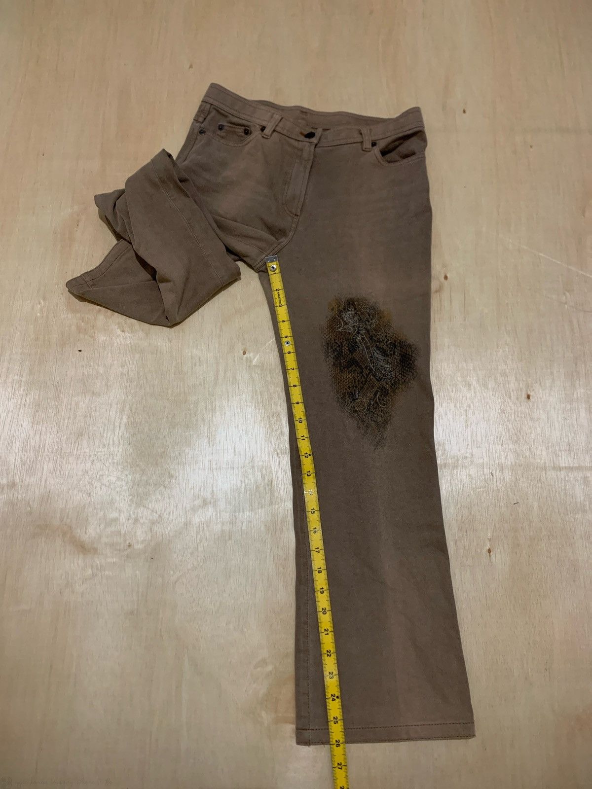 If Six Was Nine × Japanese Brand × Vintage Vintage Japanese GK Snake Scales Pants Size US 28 / EU 44 - 13 Thumbnail
