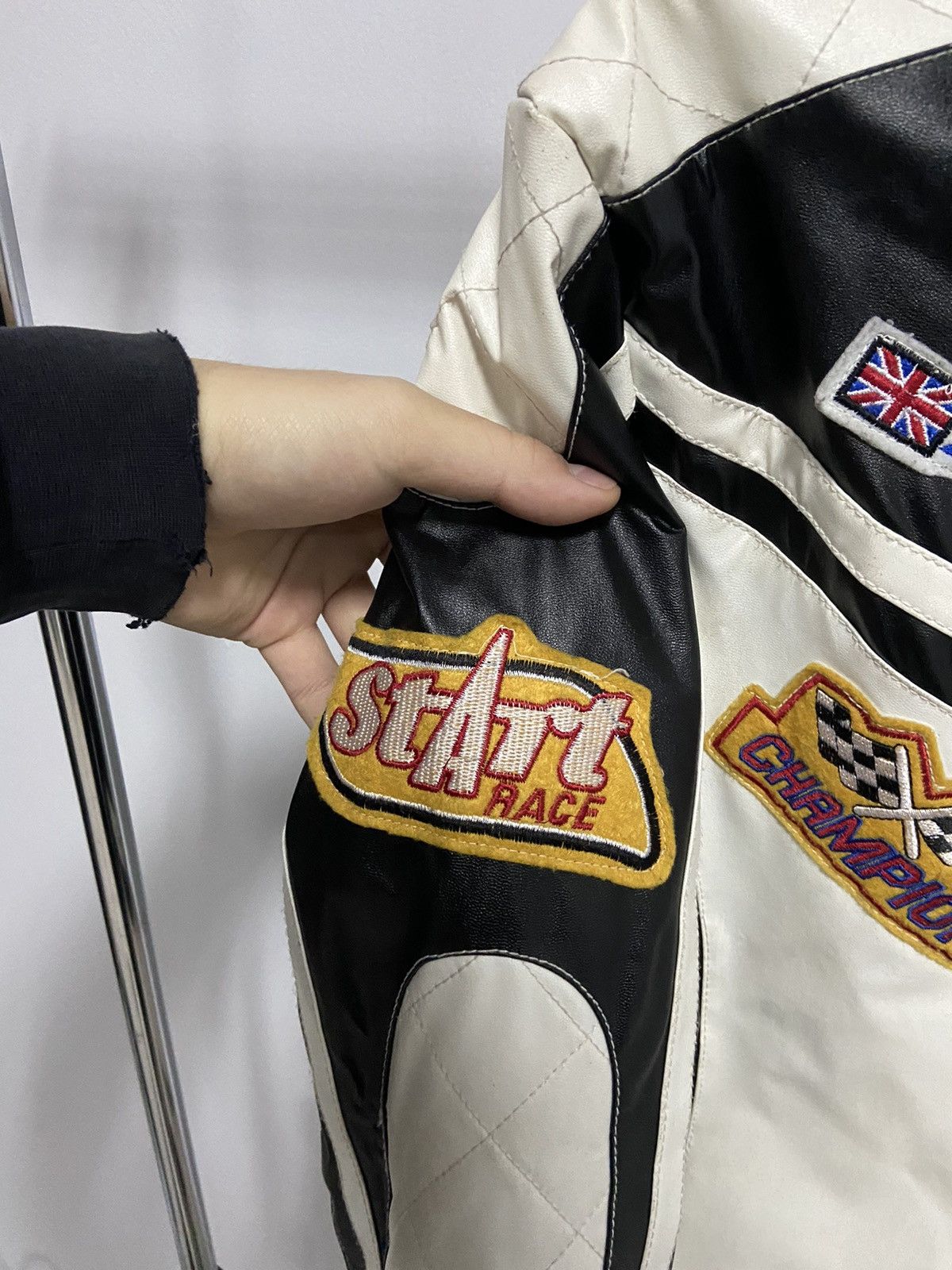 Vintage Wonder team racing jacket hot wheels 🛞 big logo Size L / US 10 / IT 46 - 6 Thumbnail