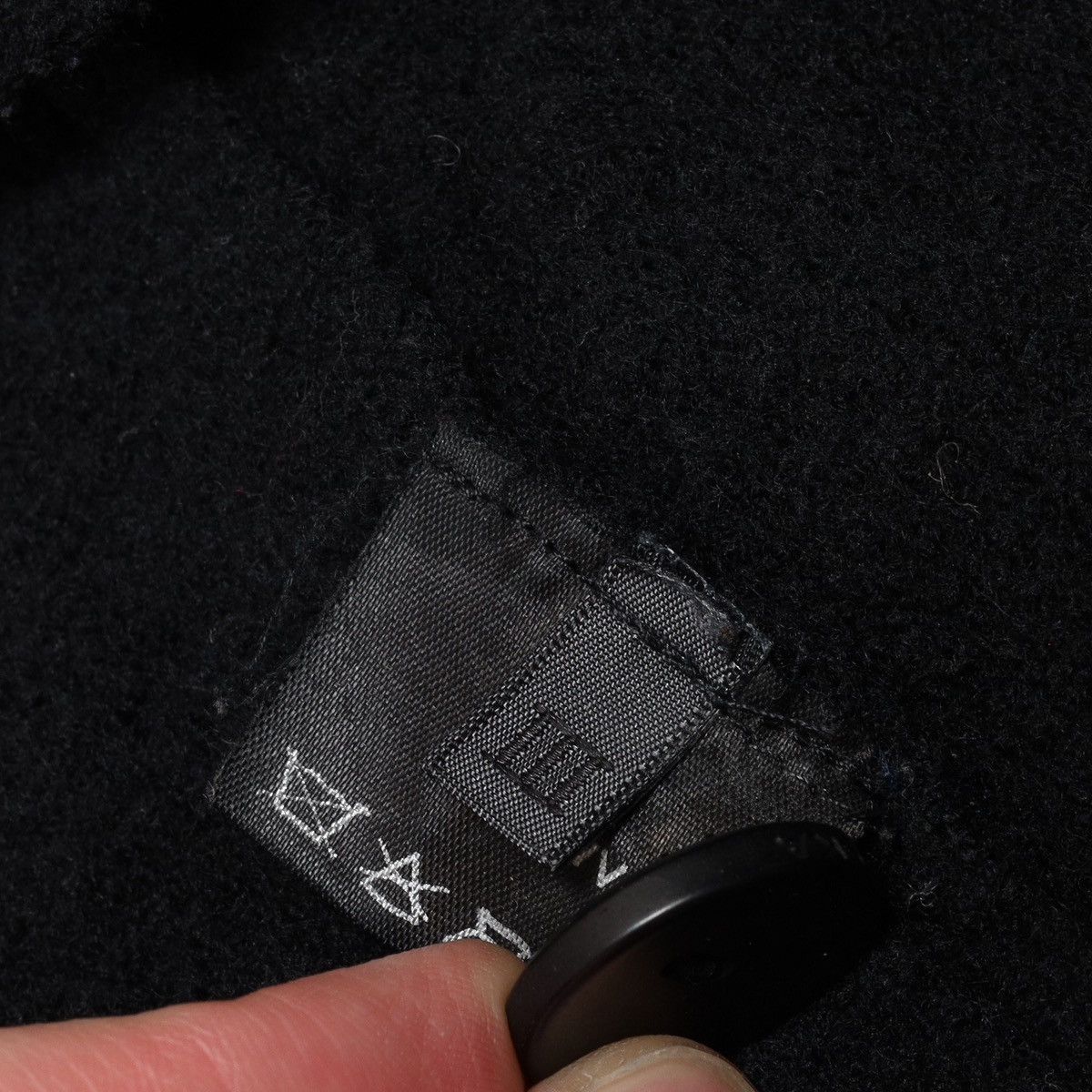 OSKA Oska Oversized Boiled Wool Coat Cape Black Size XL / US 12-14 / IT 48-50 - 13 Thumbnail