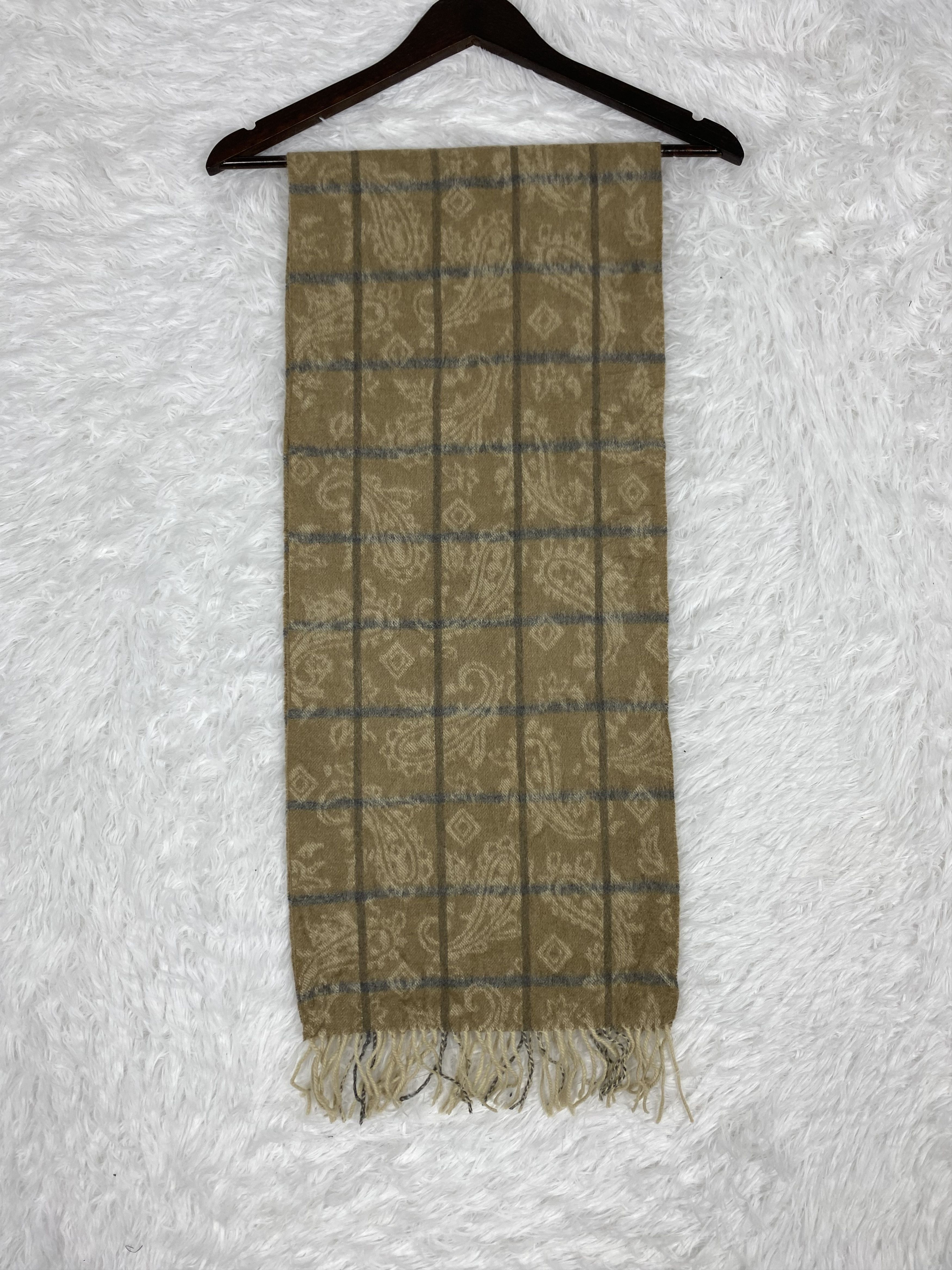 Pierre Balmain Vintage Pierre Balmain Scarf / Muffler Neckwear PM0135 Size ONE SIZE - 7 Thumbnail