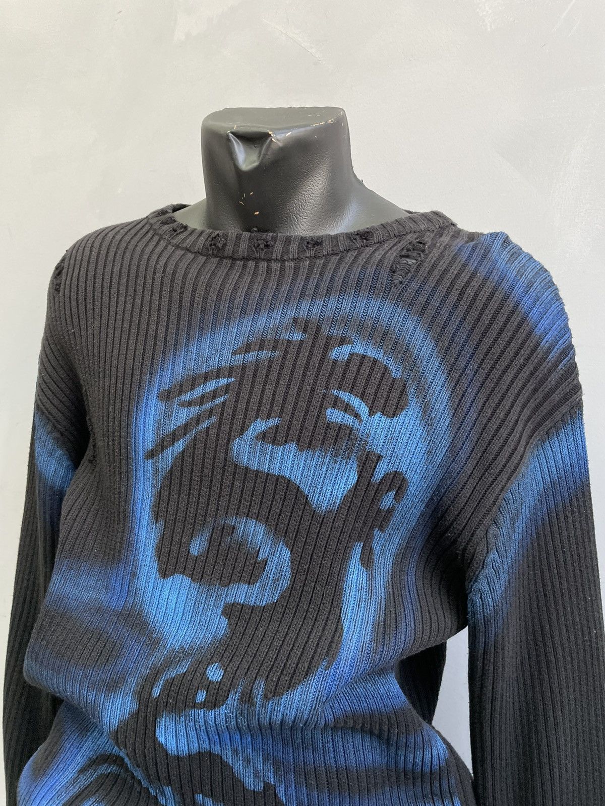 If Six Was Nine Dragon distressed japanese If six was nine style sweater y2k Size US L / EU 52-54 / 3 - 3 Thumbnail