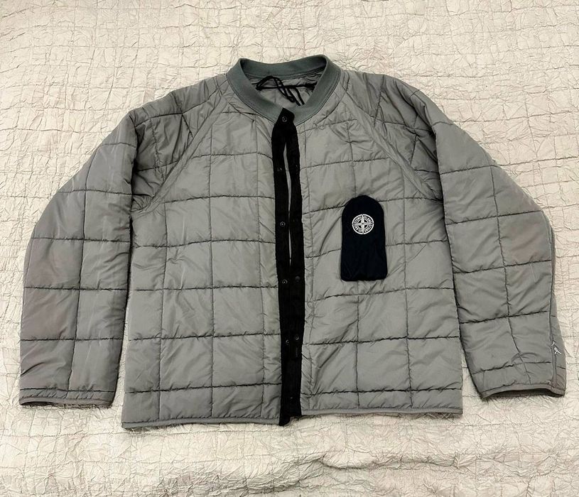 Stone Island Vintage 90s Stone Island Lining Quilted Jacket Size