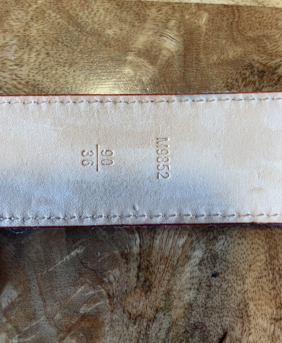 Louis Vuitton Lv monogram belt from 2010 Size ONE SIZE - 19 Thumbnail
