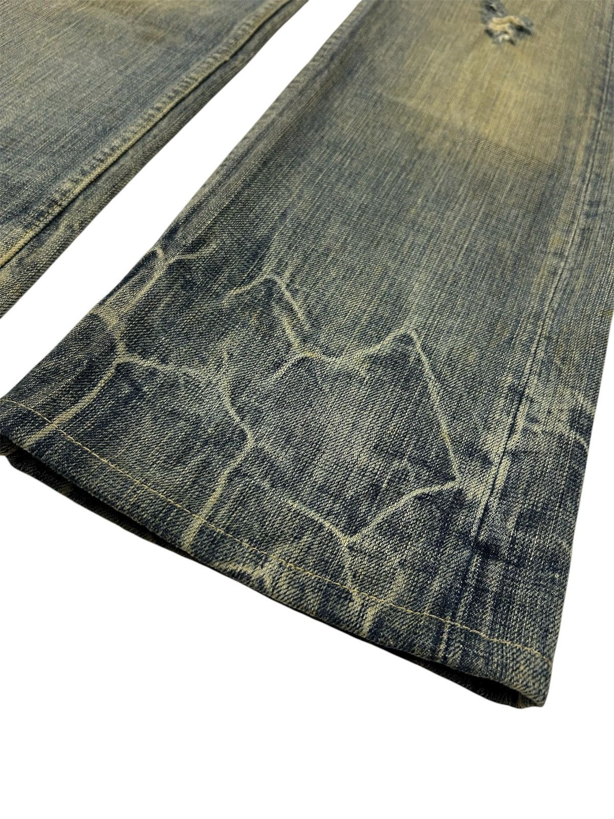 Japanese Brand Vintage Japanese Sweetcamel Distressed Selvedge Women Jeans Size US 29 - 7 Thumbnail