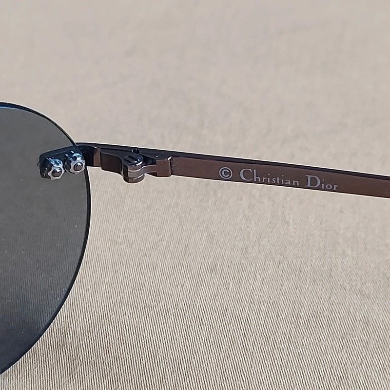 Dior × John Galliano × Vintage Christian Dior Sunglasses Aviator Shield Mask Vintage A0018 Size ONE SIZE - 7 Thumbnail