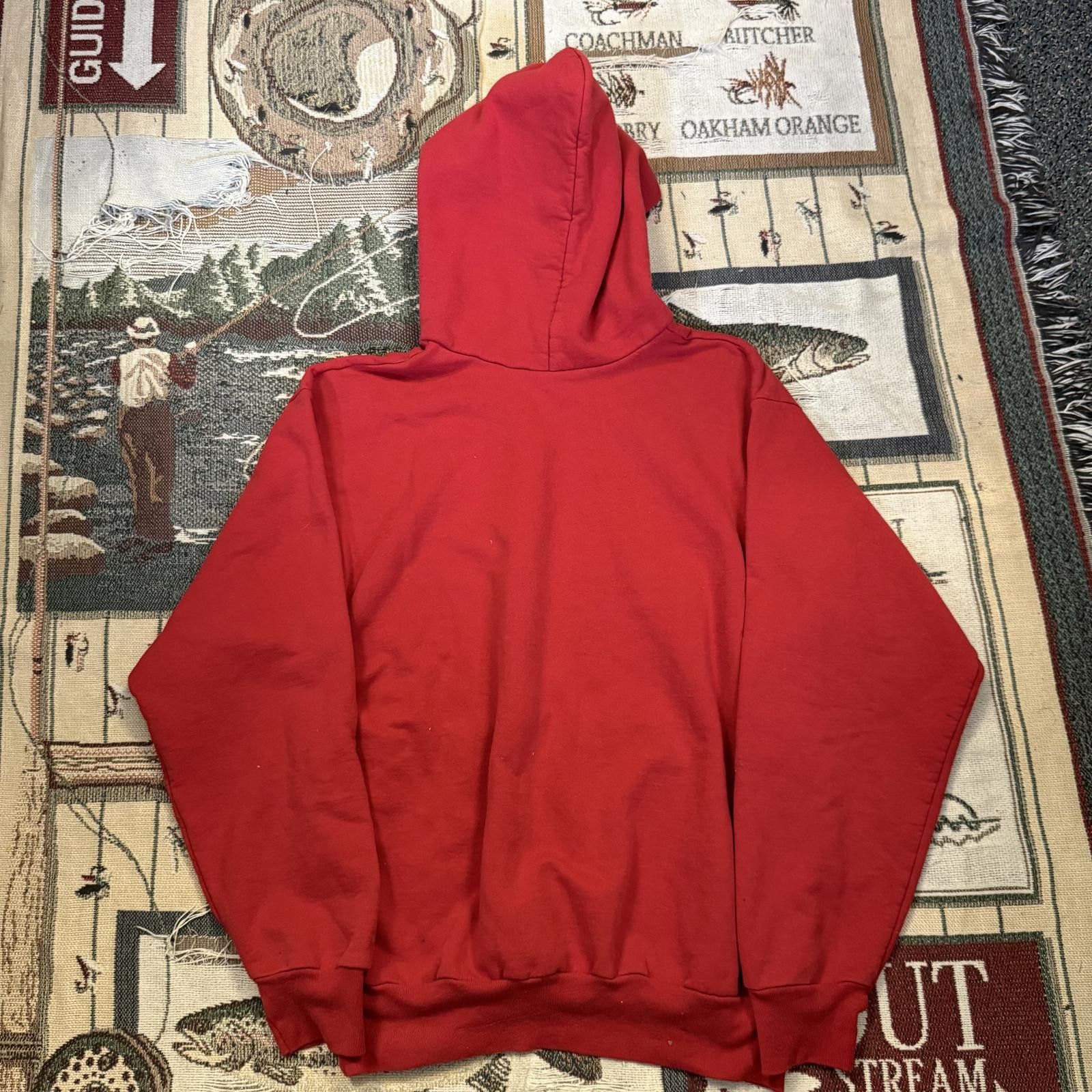 Other Vintage Union Made in USA Working America Red Hoodie Size US M / EU 48-50 / 2 - 4 Thumbnail