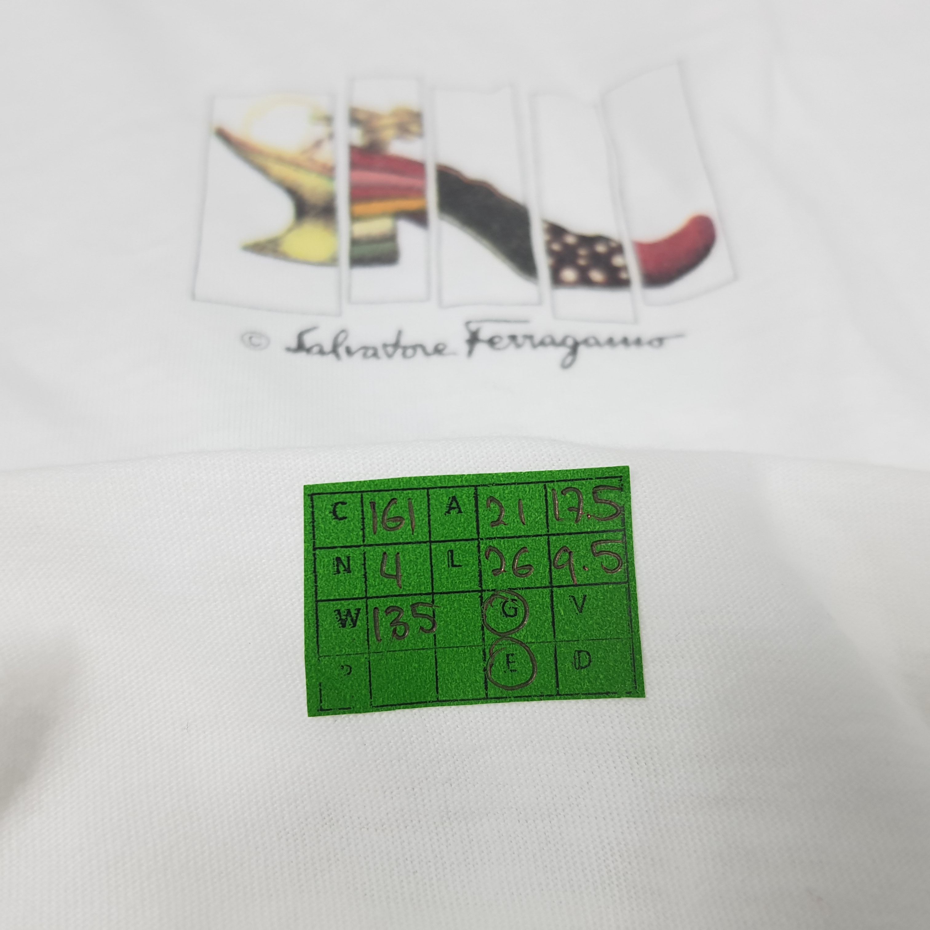 Designer × Salvatore Ferragamo Vintage Salvatore Ferragamo Italian Designer T-shirt Size US L / EU 52-54 / 3 - 6 Thumbnail