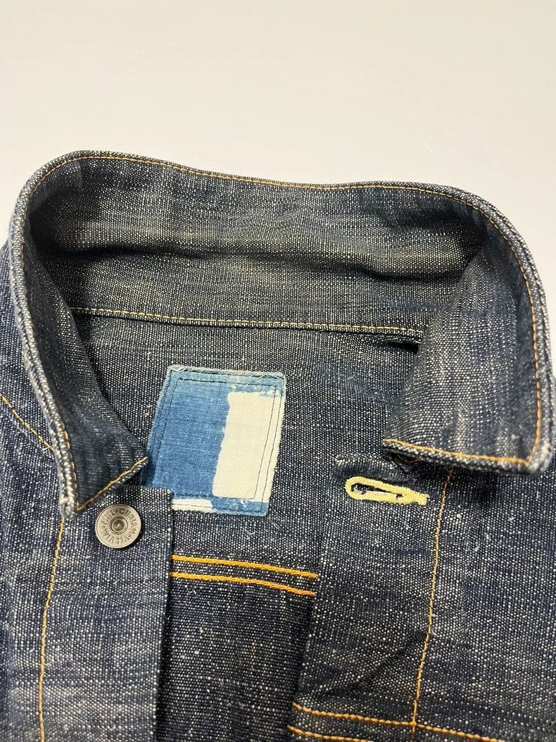 Visvim VisvimVisvim ICT 102 Navy/Grey Linen Jacket-2504 Size US M / EU 48-50 / 2 - 3 Thumbnail