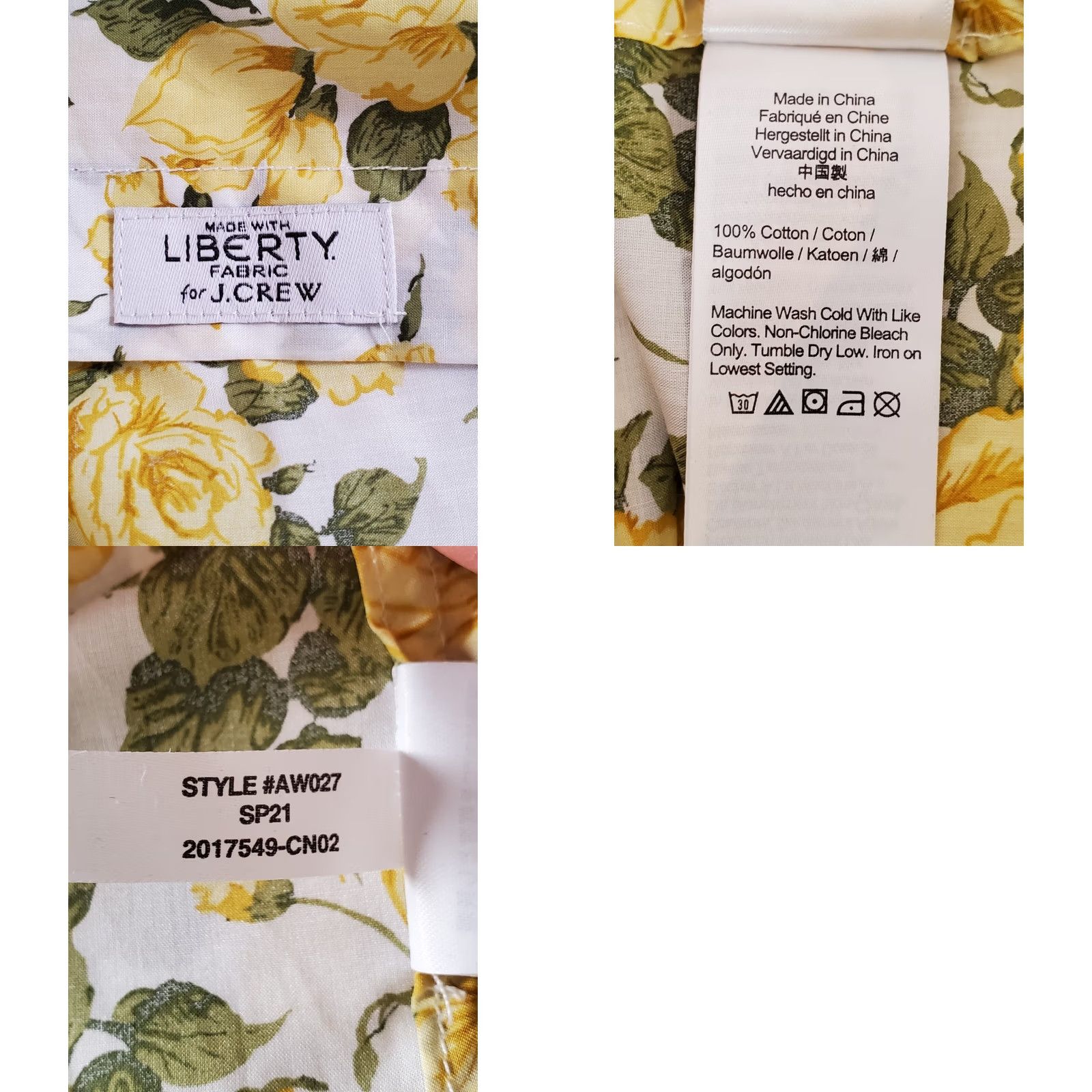 J.Crew Item Specifications: Pattern: Floral Size S / US 4 / IT 40 - 8 Thumbnail