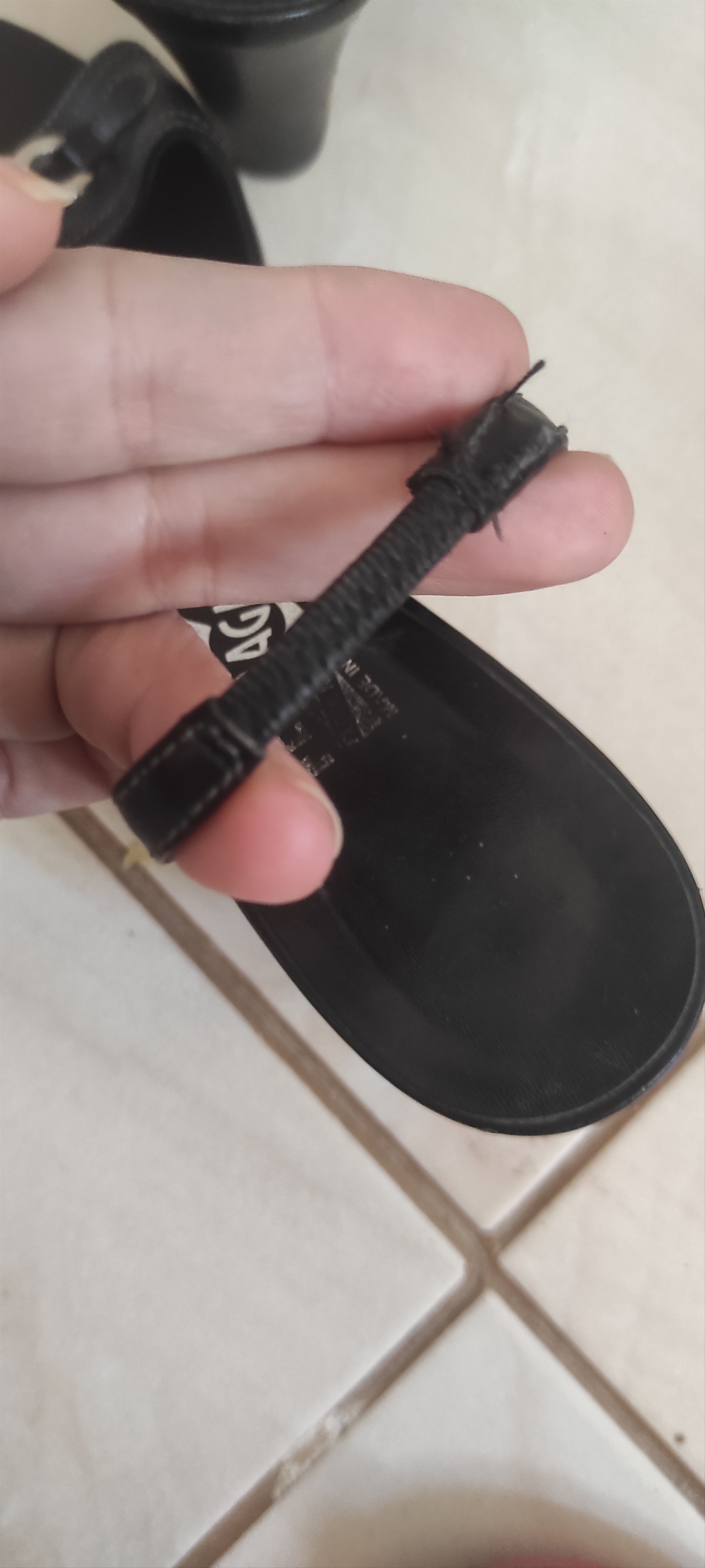 Salvatore Ferragamo Salvatore Ferragamo Black Strap Leather Sandals Size US 8 / IT 38 - 13 Thumbnail