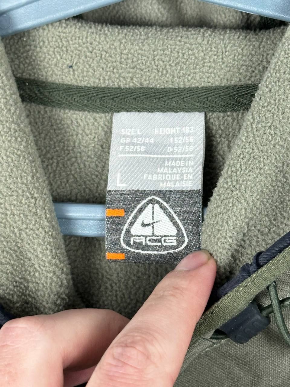 Nike Vintage Nike ACG Military Ninja Hoodie Size US L / EU 52-54 / 3 - 17 Thumbnail