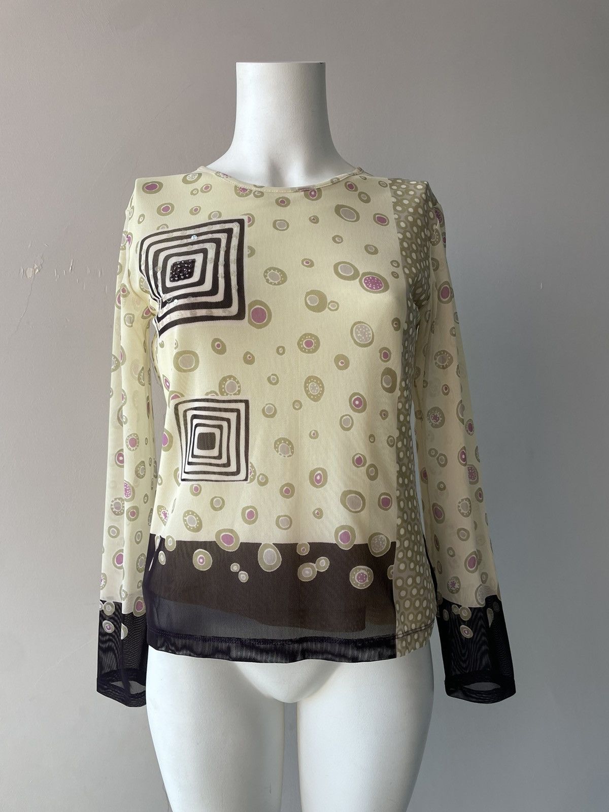 Vintage y2k blouse Size S / US 4 / IT 40 - 10 Thumbnail