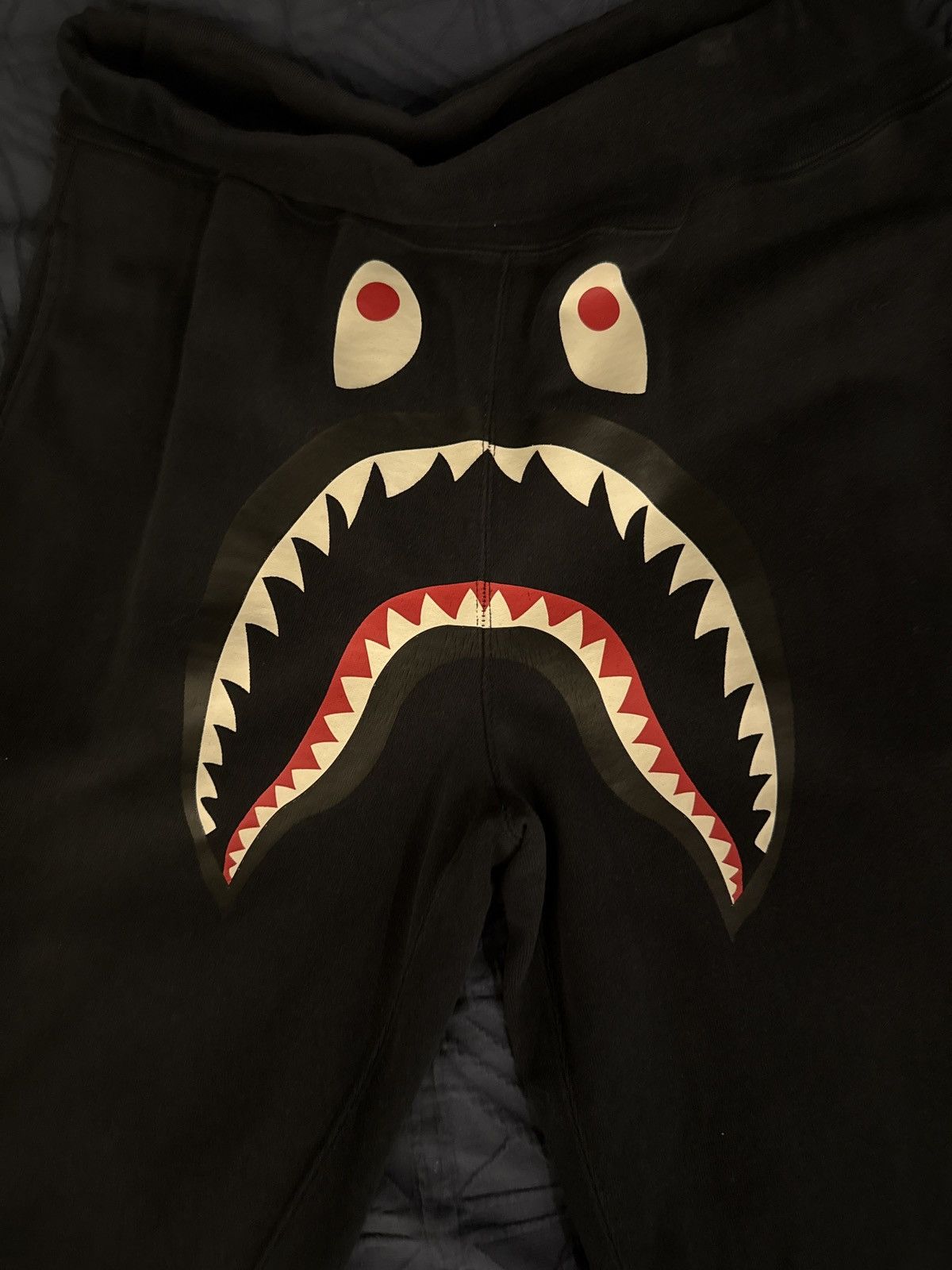 Bape BAPE Shark Sweat Pants Size US 32 / EU 48 - 7 Thumbnail