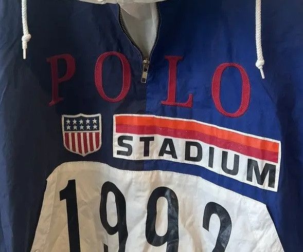 Polo Ralph Lauren Polo Ralph Lauren 90s Polo Stadium Jacket Size US XL / EU 56 / 4 - 4 Thumbnail