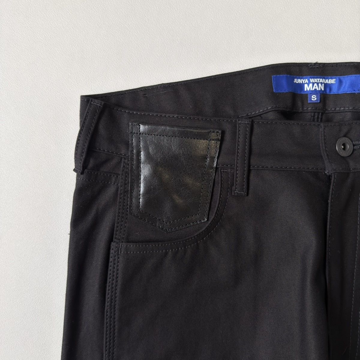 Comme des Garcons A/W 25 Wide Leg Black Cotton ‘Carpenter’ Pants Size US 32 / EU 48 - 6 Thumbnail