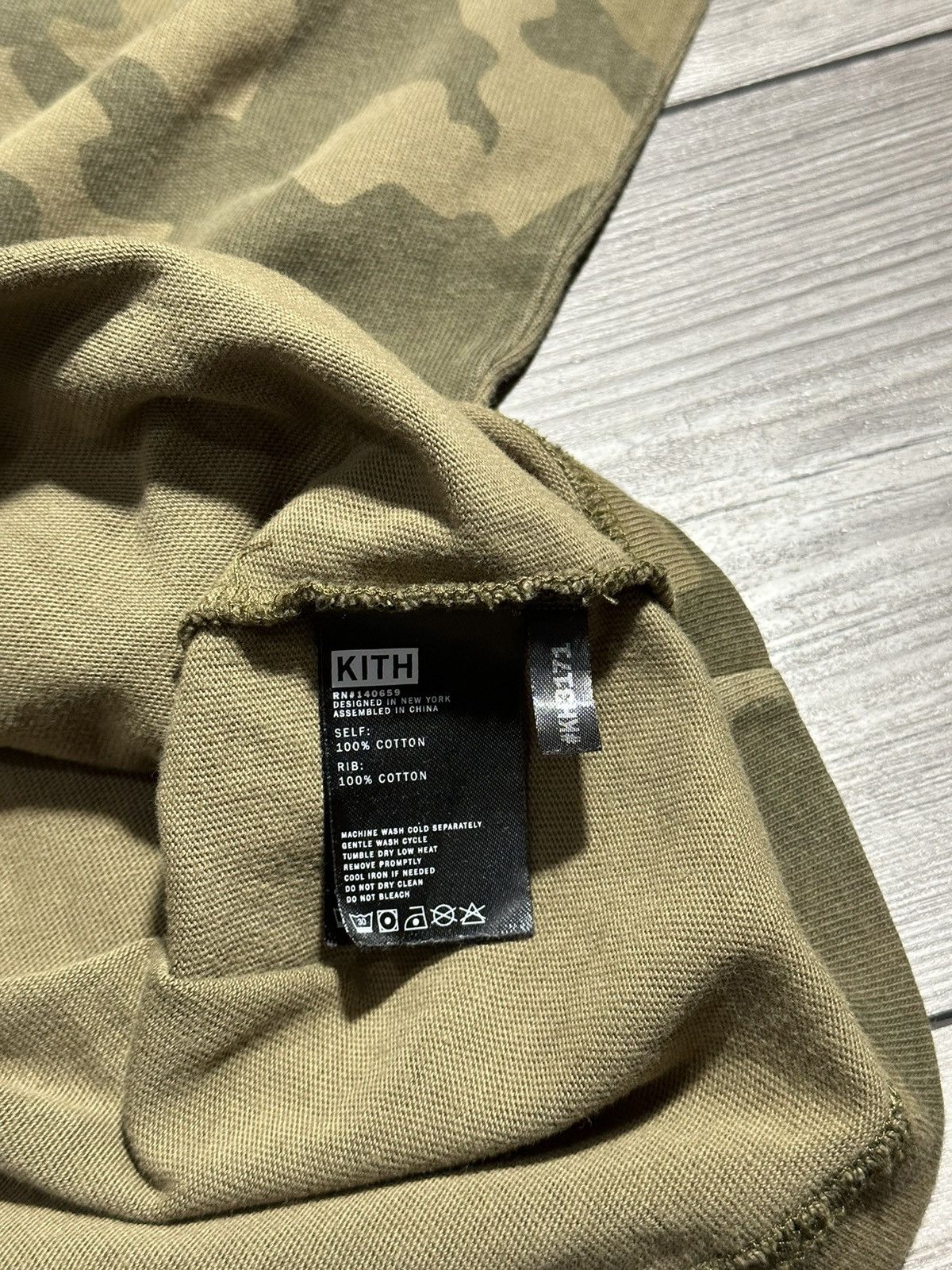 Kith Kith Camo Box Logo Longsleeve Size US L / EU 52-54 / 3 - 4 Thumbnail