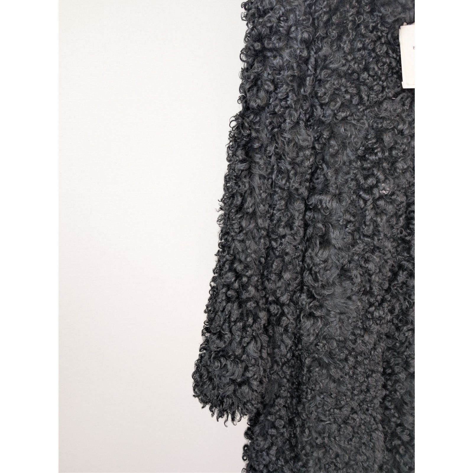 Bottega Veneta o1rshd1 Curly Shearling Coat in Black Size US M / EU 48-50 / 2 - 6 Thumbnail
