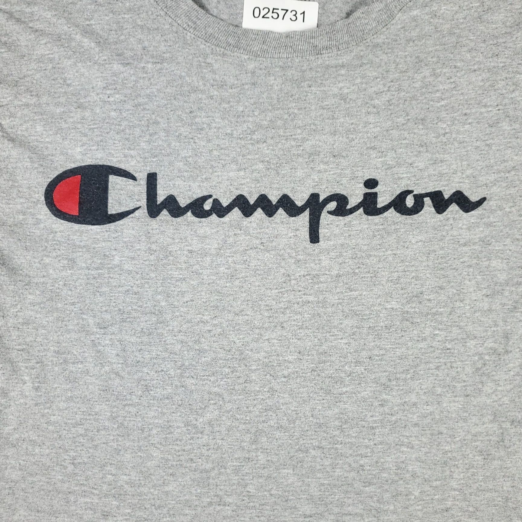 Champion Champion T Shirt Mens Size Small Casual Long Sleeve Adult Crew Neck Gray Cotton Regular Nike? Wait no. Size US S / EU 44-46 / 1 - 2 Thumbnail